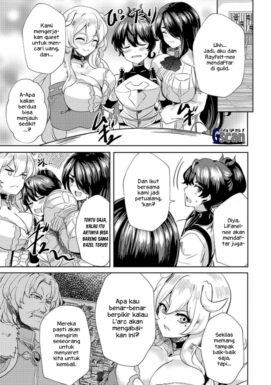 Ane ga Kensei de Imouto ga Kenja de Chapter 4 - halaman 7