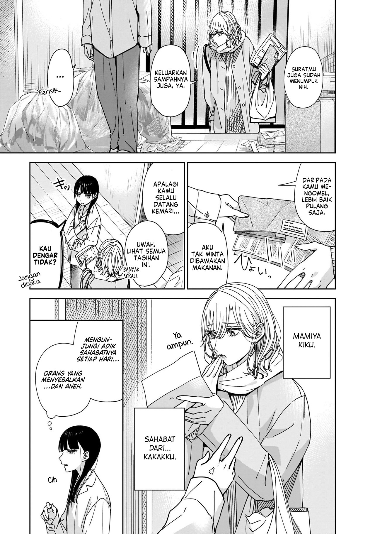 Ane no Shinyuu, Watashi no Koibito. Chapter 1 - halaman 15