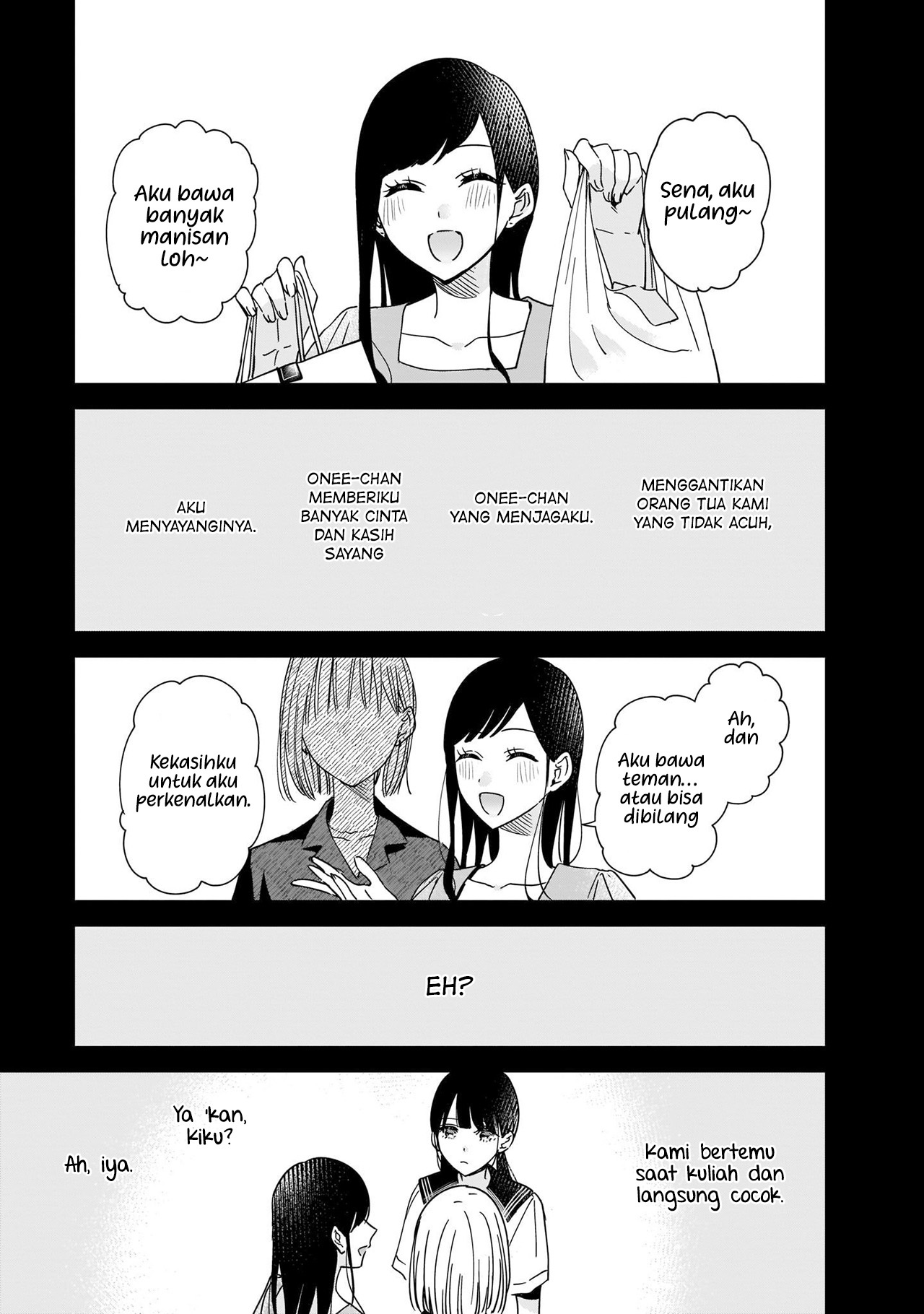 Ane no Shinyuu, Watashi no Koibito. Chapter 1 - halaman 27