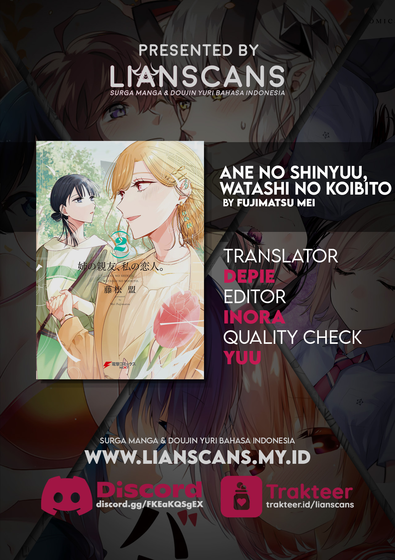 Ane no Shinyuu, Watashi no Koibito. Chapter 10.5 - halaman 18