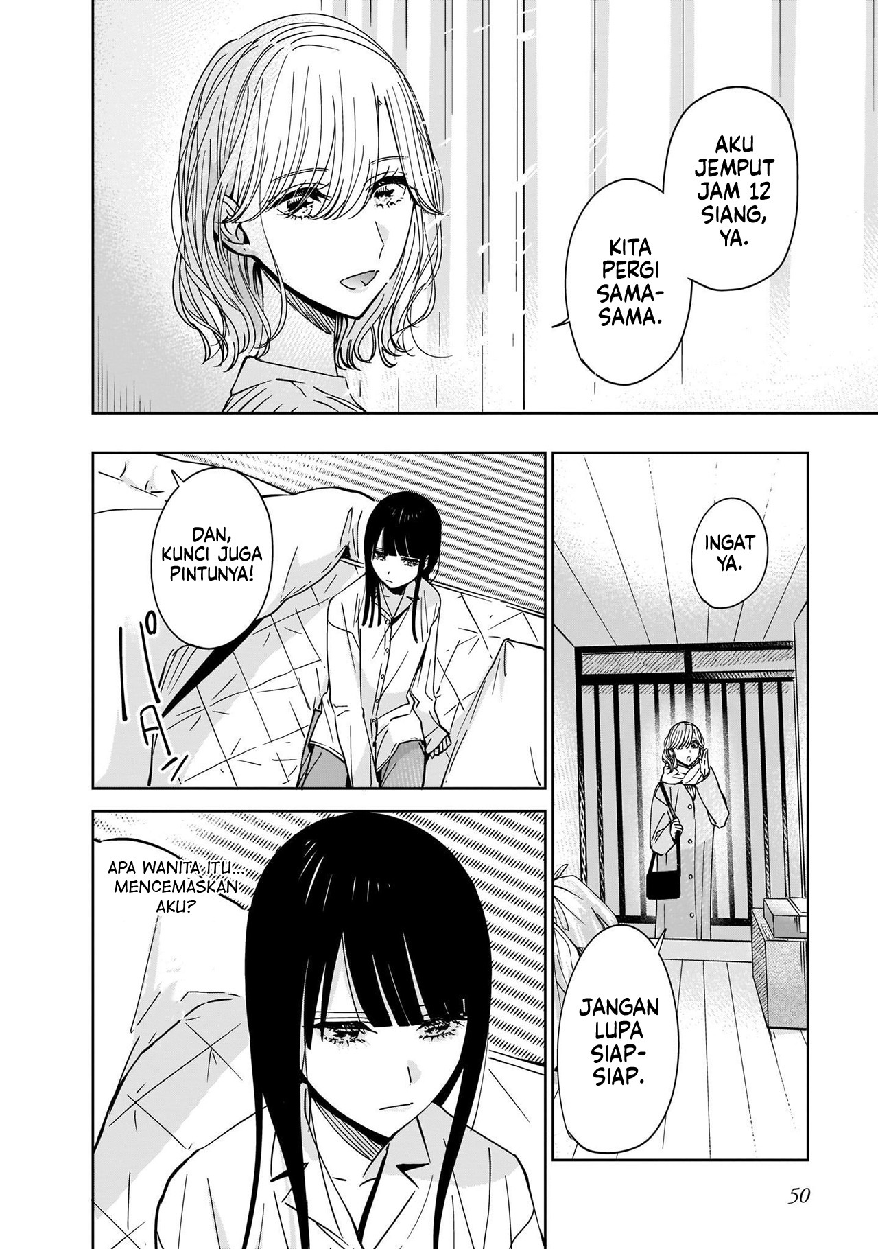 Ane no Shinyuu, Watashi no Koibito. Chapter 2.1 - halaman 8