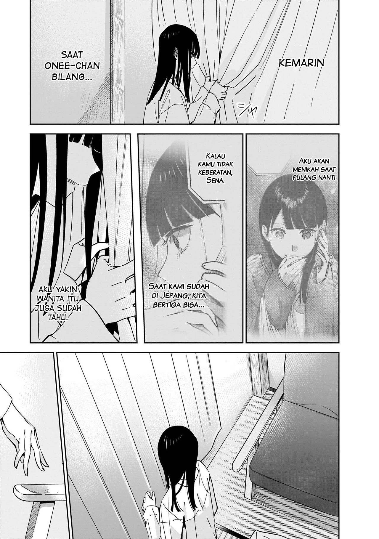 Ane no Shinyuu, Watashi no Koibito. Chapter 2.1 - halaman 9