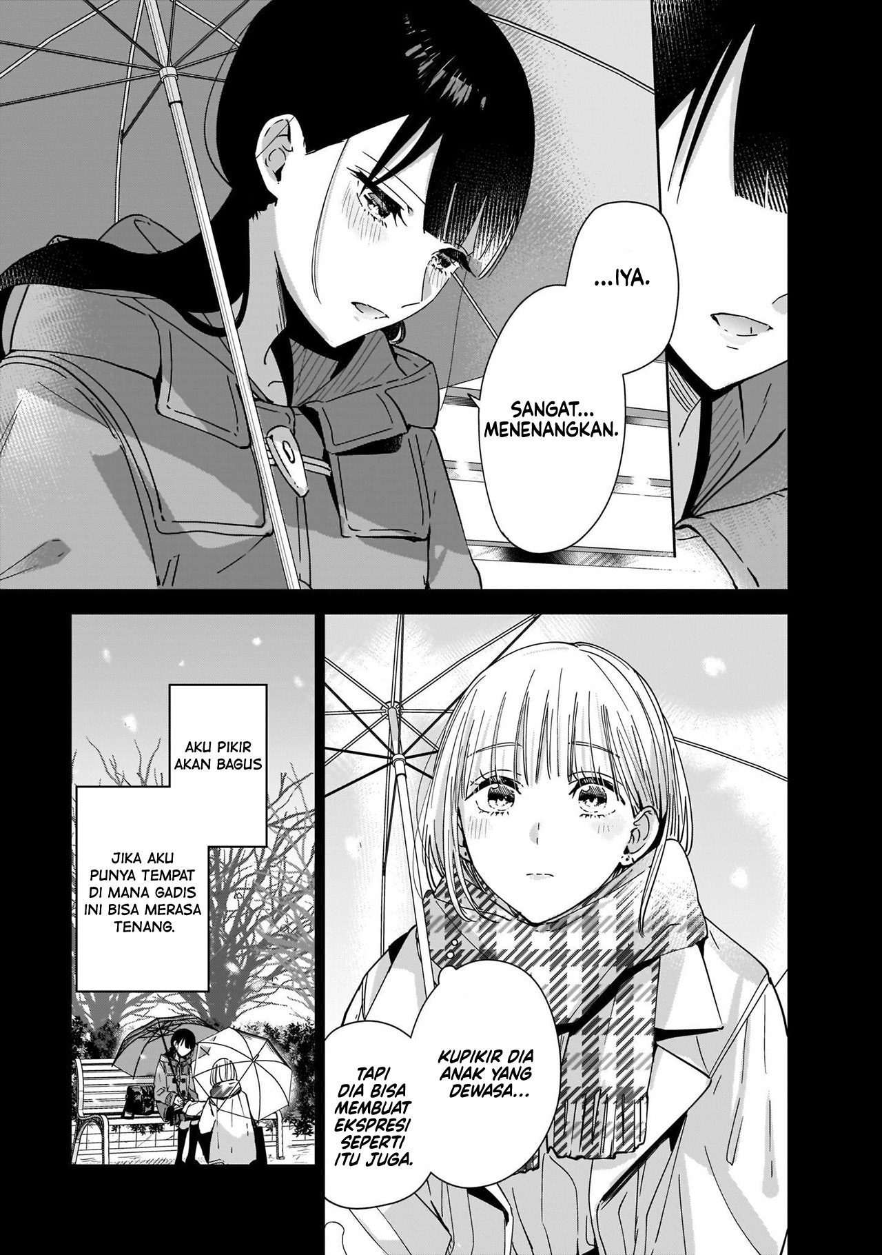 Ane no Shinyuu, Watashi no Koibito. Chapter 3.1 - halaman 9