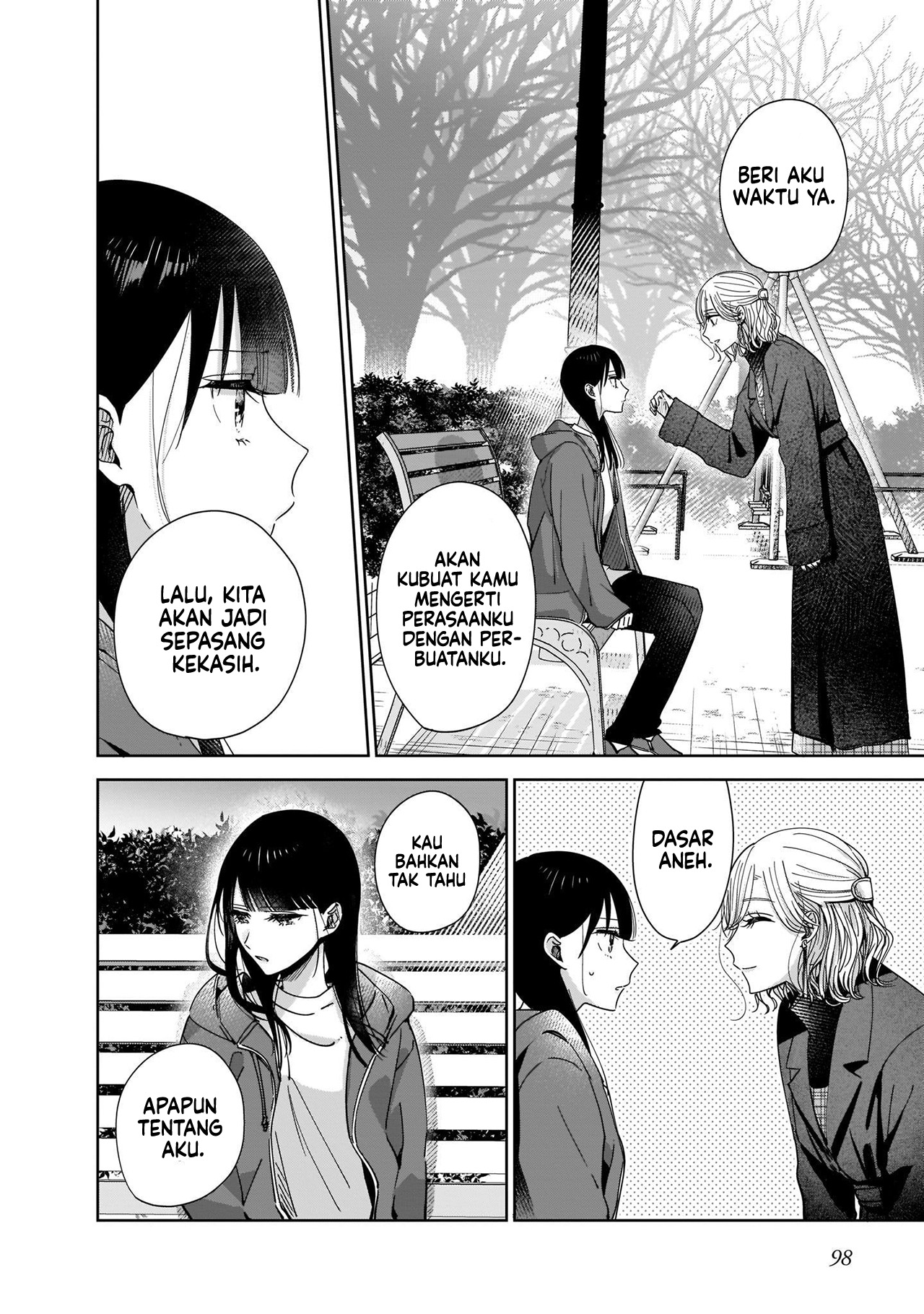 Ane no Shinyuu, Watashi no Koibito. Chapter 3.2 - halaman 7