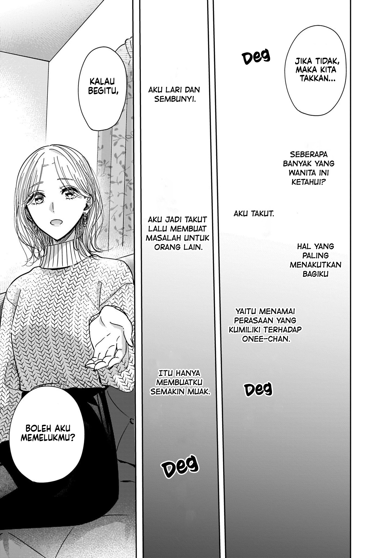 Ane no Shinyuu, Watashi no Koibito. Chapter 4 - halaman 25