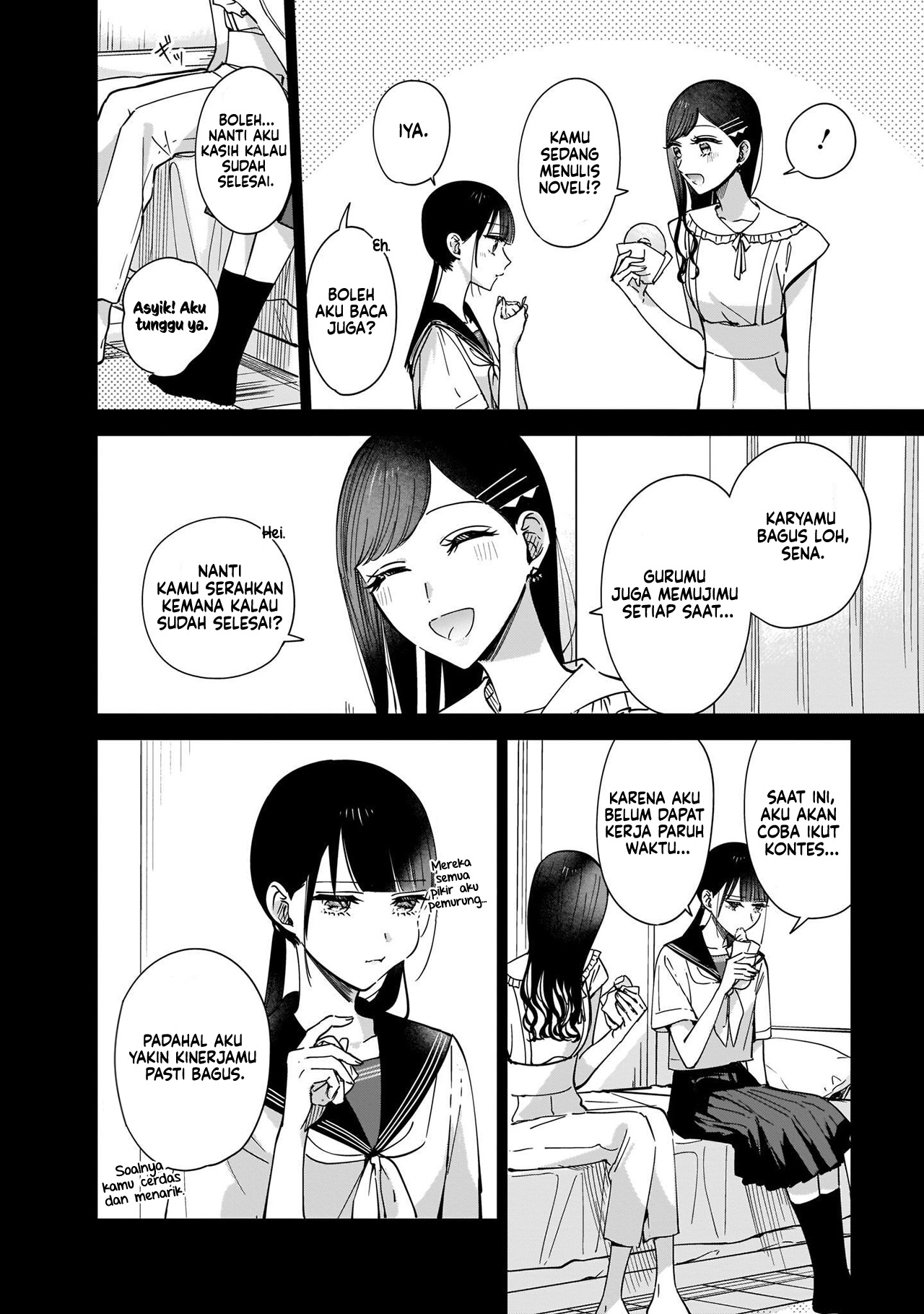 Ane no Shinyuu, Watashi no Koibito. Chapter 9.1 - halaman 12
