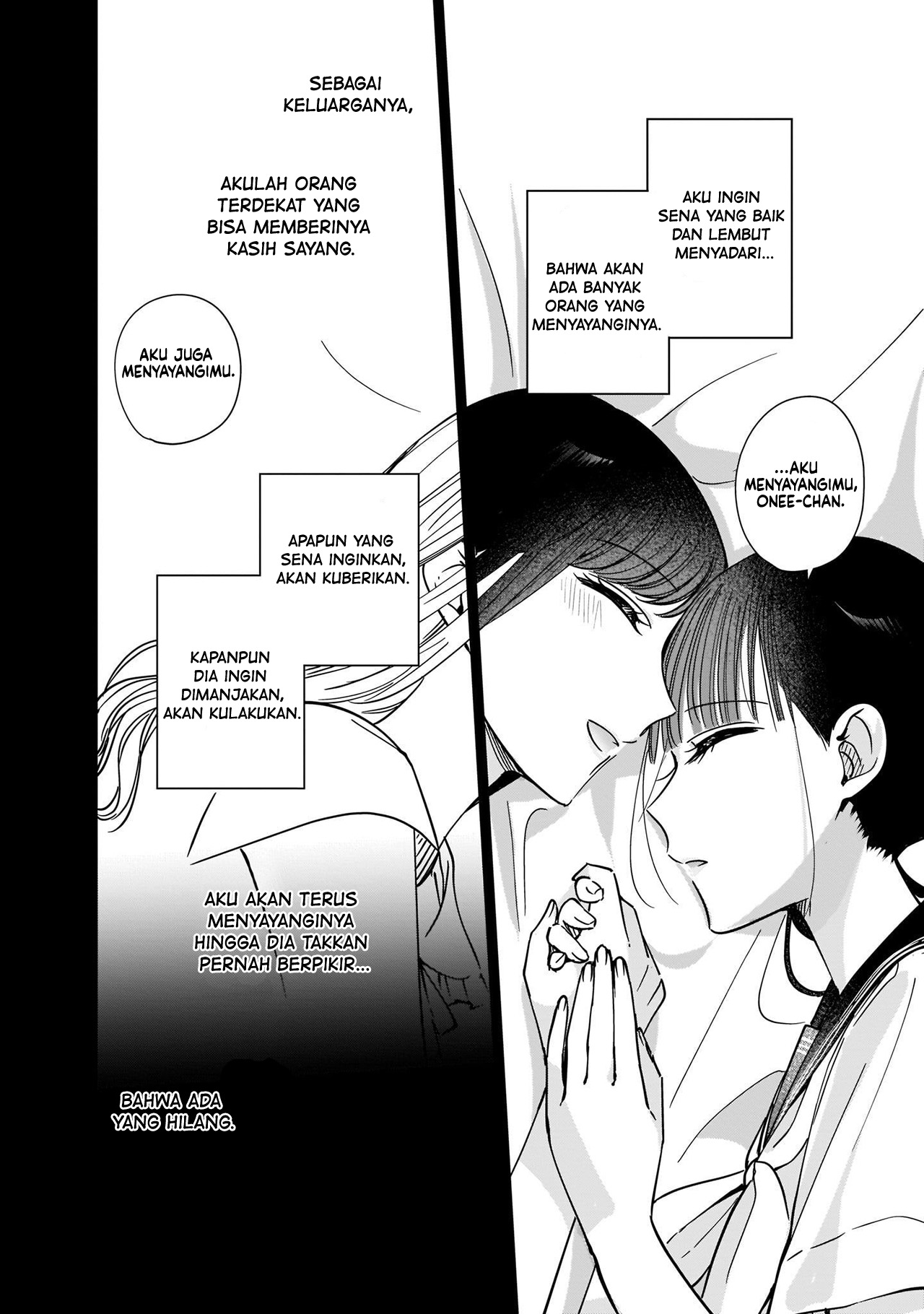 Ane no Shinyuu, Watashi no Koibito. Chapter 9.1 - halaman 16