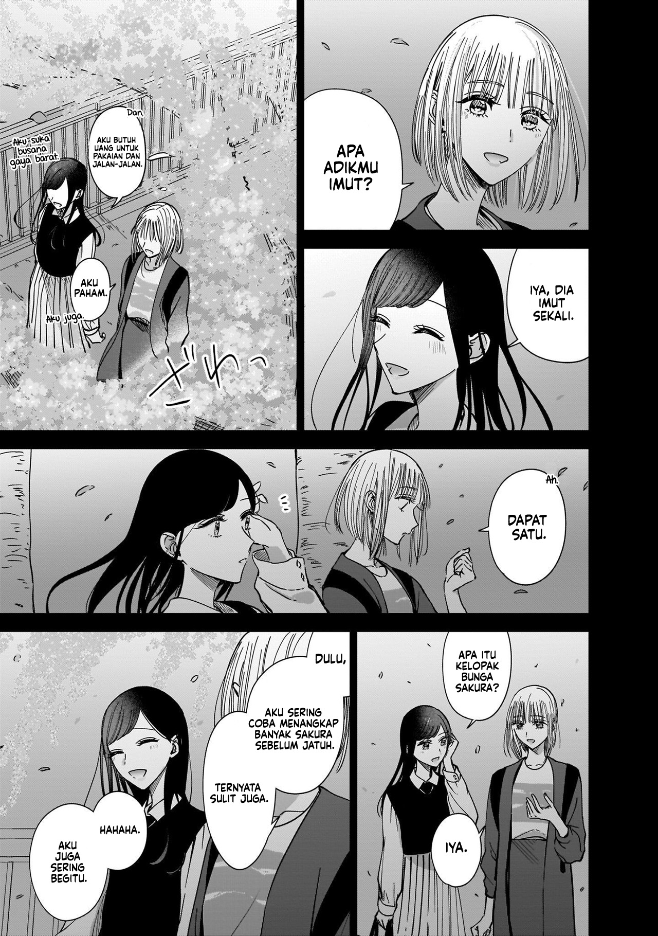 Ane no Shinyuu, Watashi no Koibito. Chapter 9.1 - halaman 7