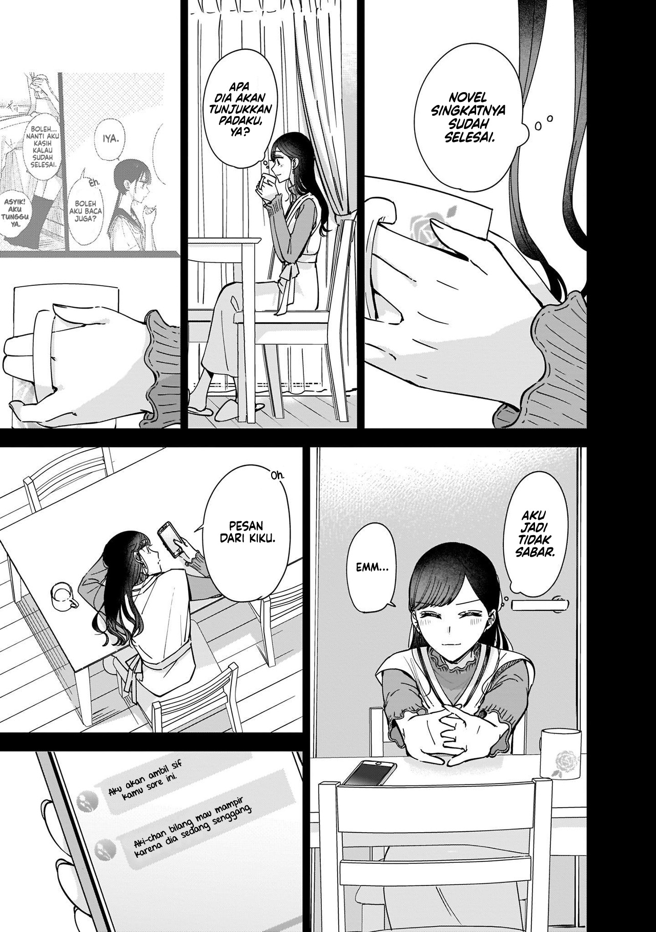 Ane no Shinyuu, Watashi no Koibito. Chapter 9.2 - halaman 13