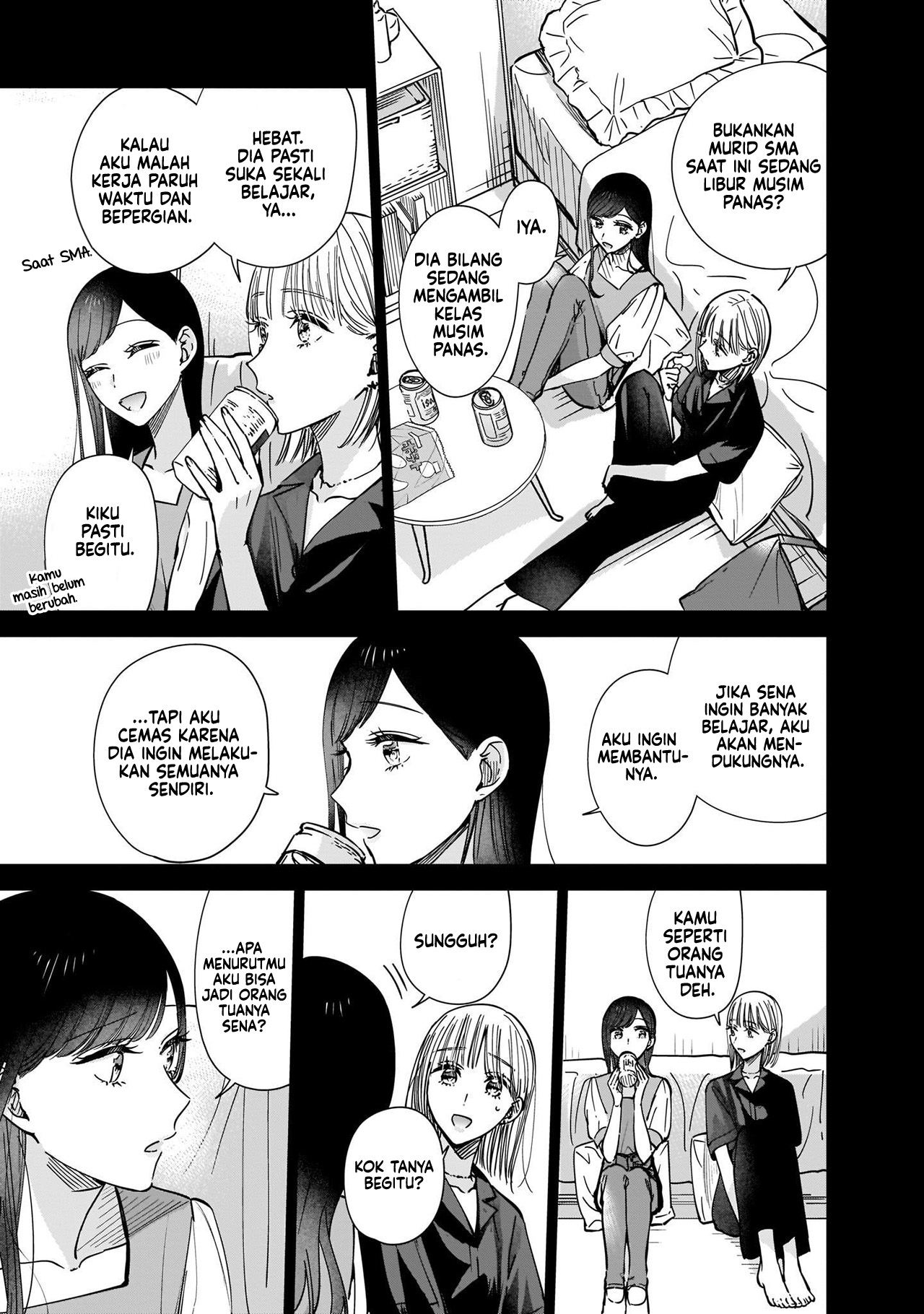 Ane no Shinyuu, Watashi no Koibito. Chapter 9.2 - halaman 7