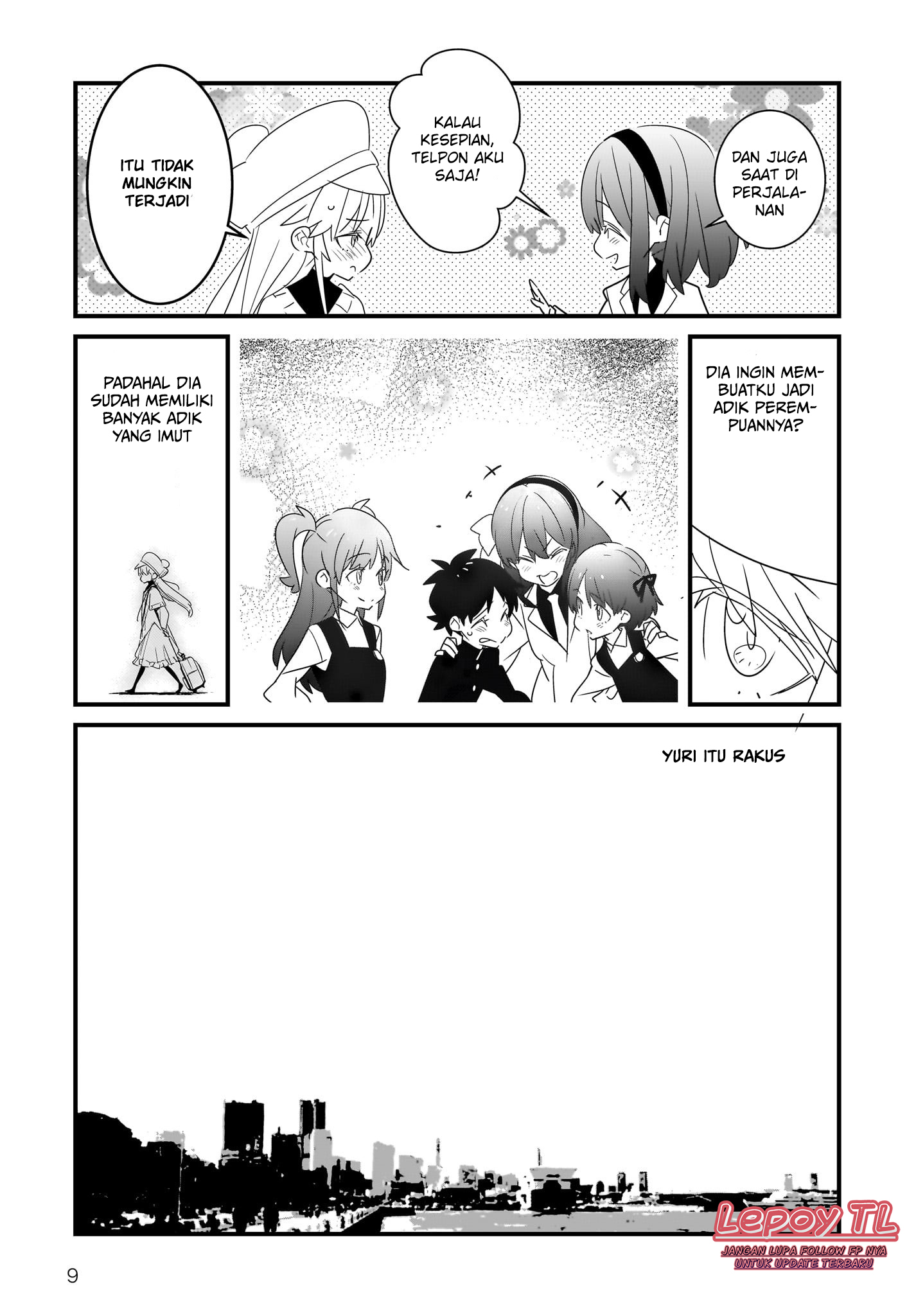 Angel Beats! Spin-off!!: Tabisuru Tenshi-chan Chapter 1.2 - halaman 10
