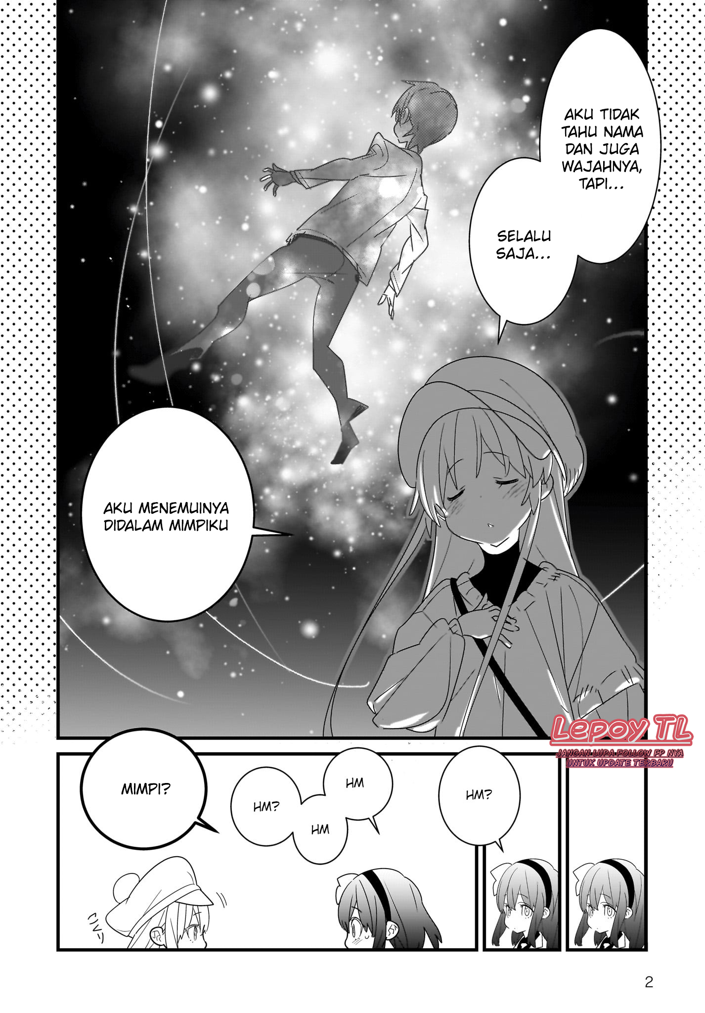 Angel Beats! Spin-off!!: Tabisuru Tenshi-chan Chapter 1.2 - halaman 3
