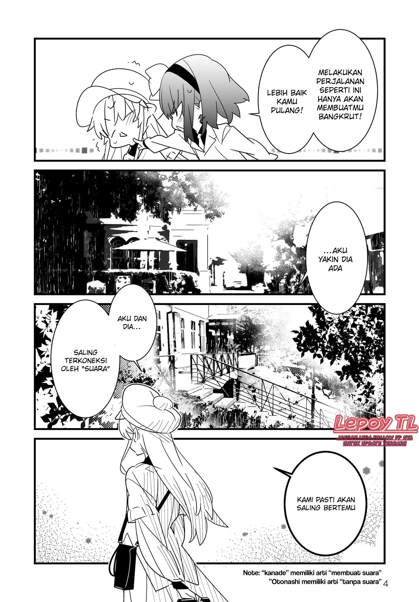 Angel Beats! Spin-off!!: Tabisuru Tenshi-chan Chapter 1.2 - halaman 5