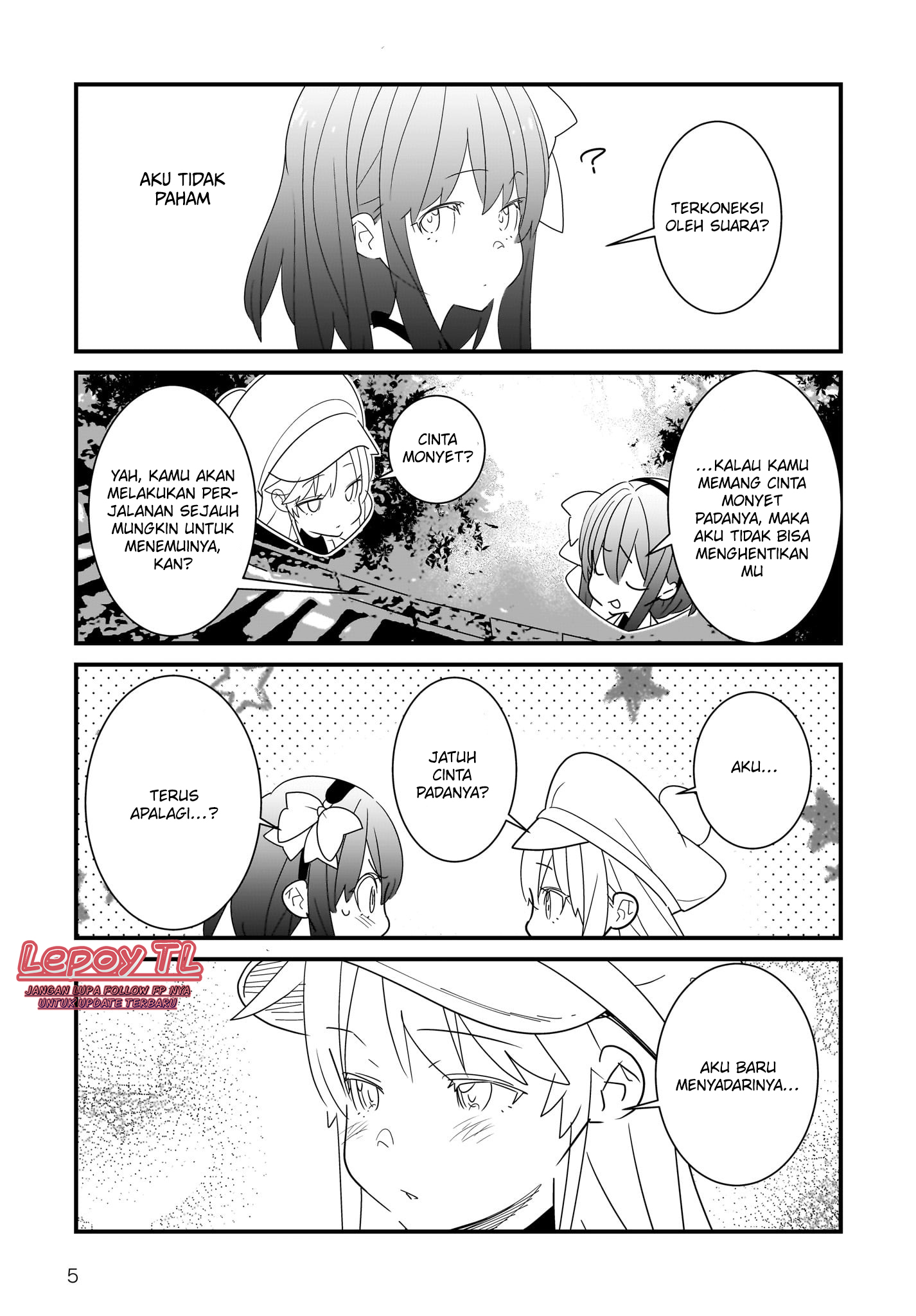 Angel Beats! Spin-off!!: Tabisuru Tenshi-chan Chapter 1.2 - halaman 6