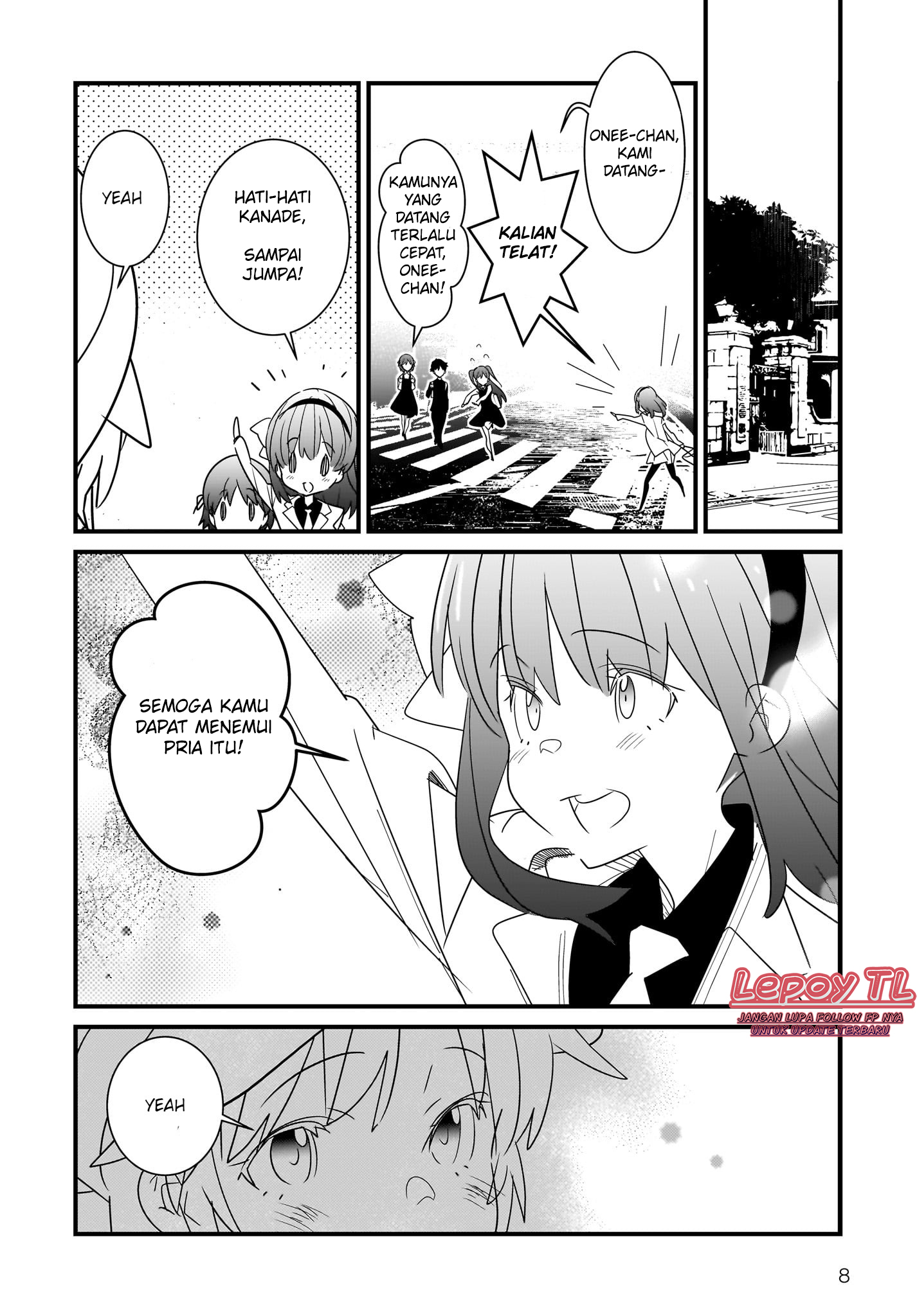 Angel Beats! Spin-off!!: Tabisuru Tenshi-chan Chapter 1.2 - halaman 9