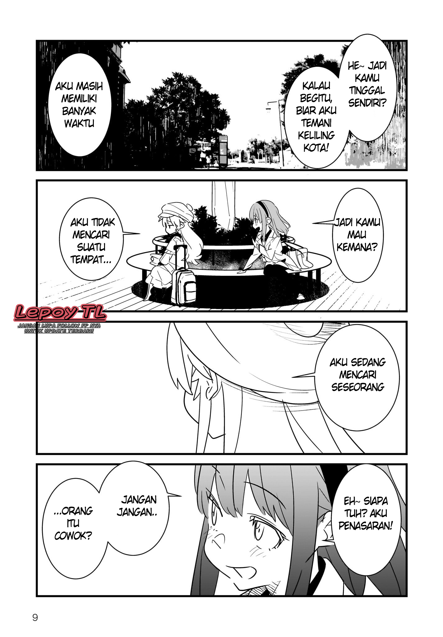 Angel Beats! Spin-off!!: Tabisuru Tenshi-chan Chapter 1 - halaman 10