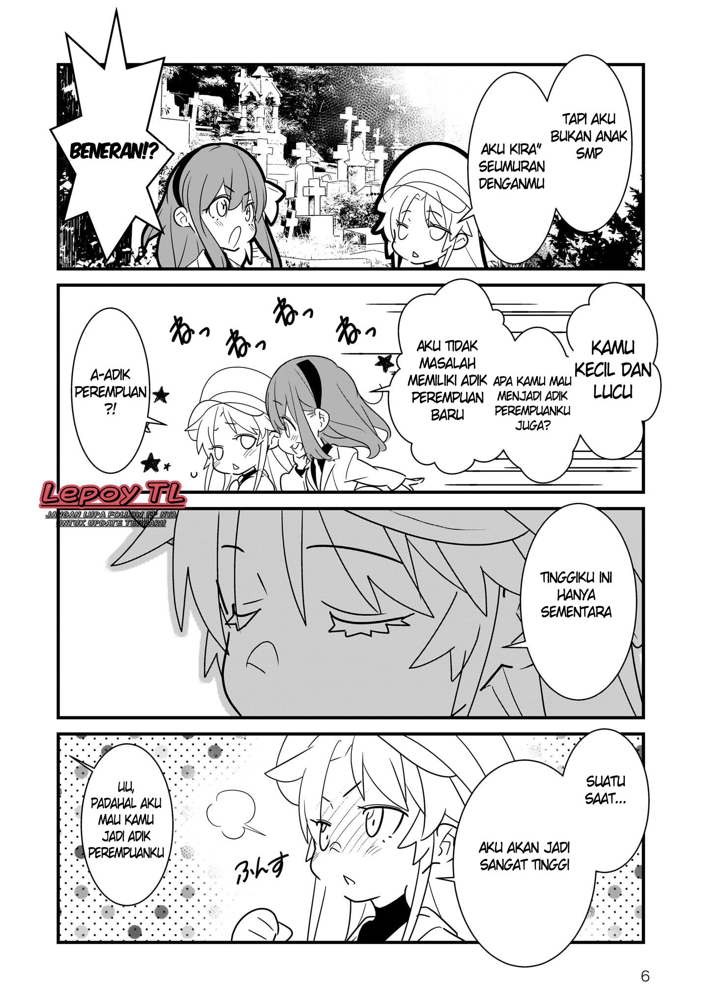 Angel Beats! Spin-off!!: Tabisuru Tenshi-chan Chapter 1 - halaman 7