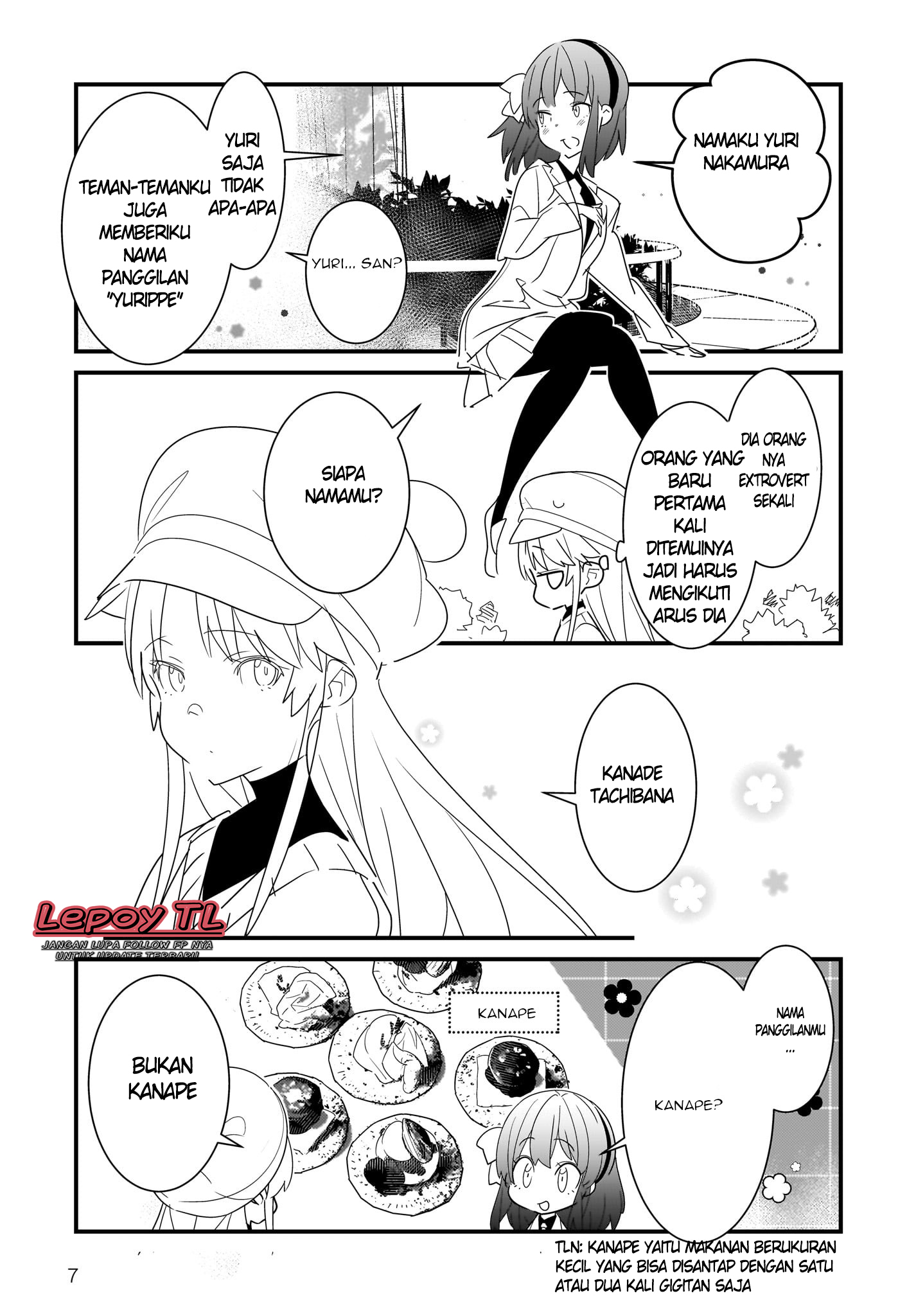 Angel Beats! Spin-off!!: Tabisuru Tenshi-chan Chapter 1 - halaman 8
