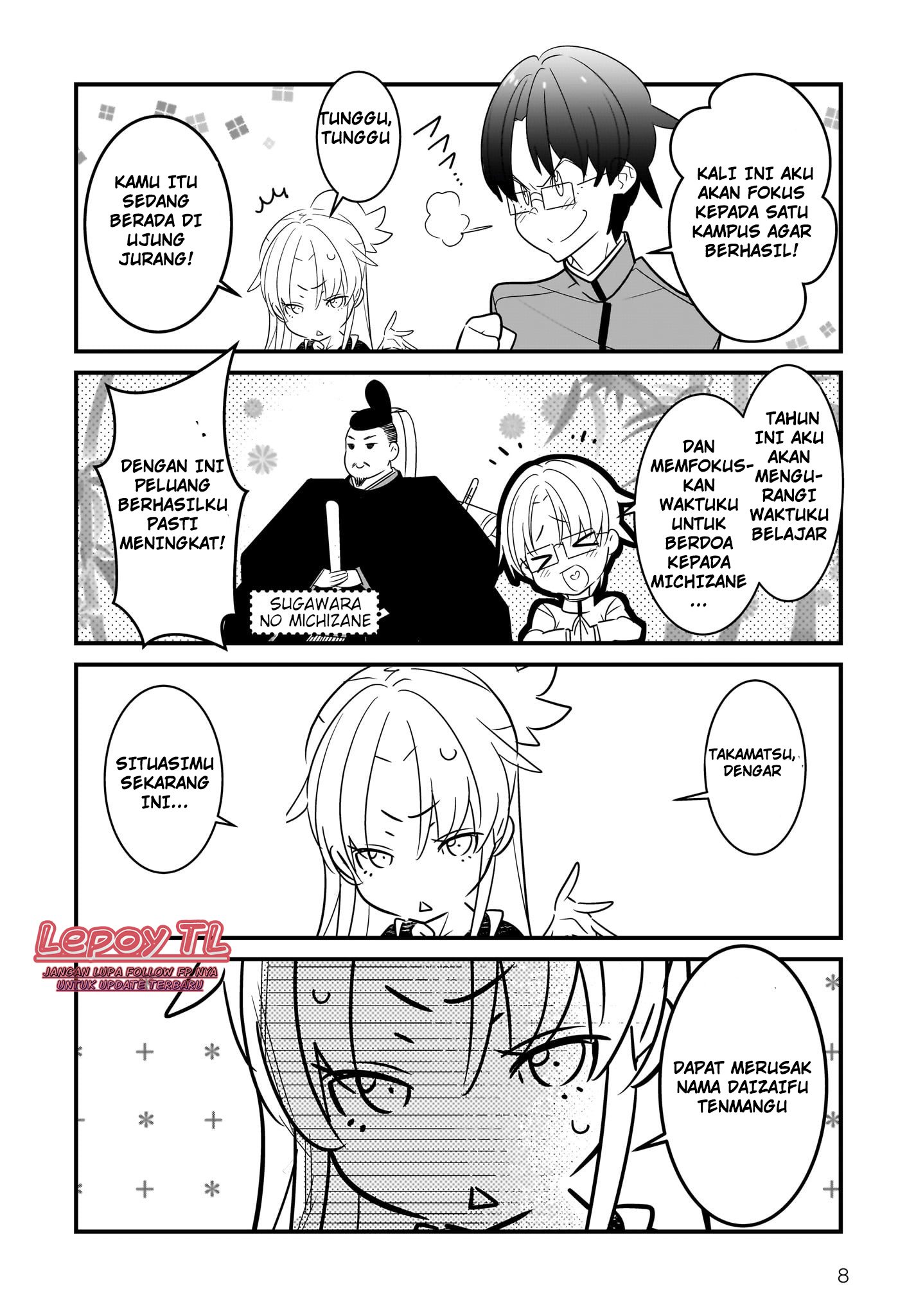Angel Beats! Spin-off!!: Tabisuru Tenshi-chan Chapter 2.1 - halaman 10