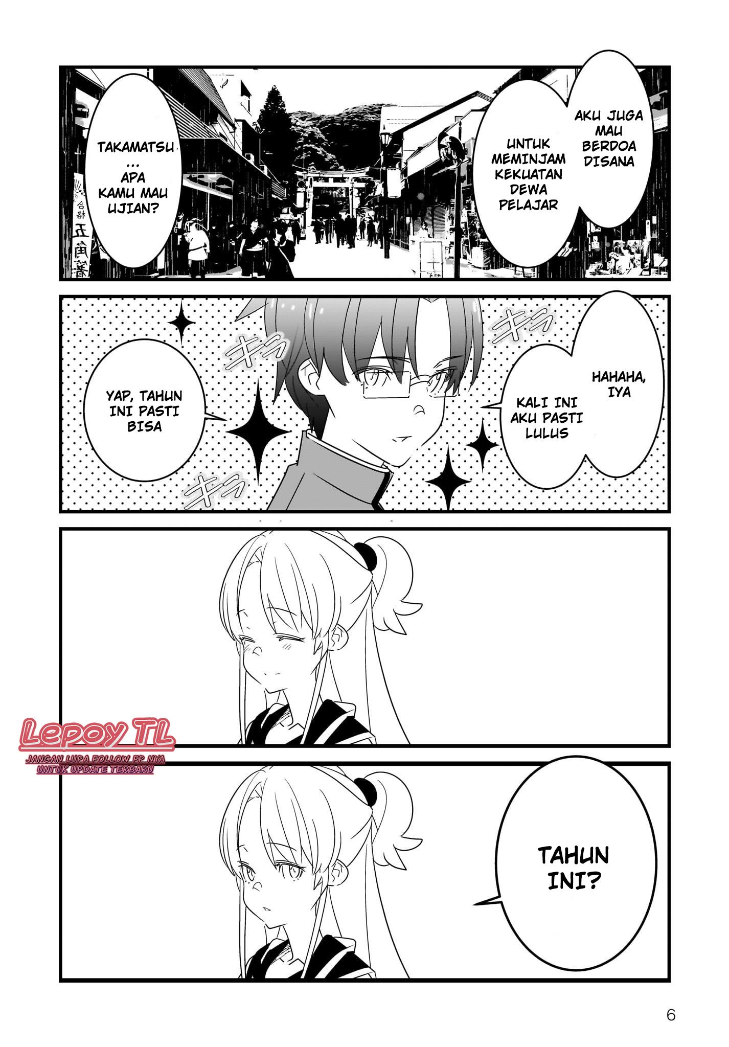 Angel Beats! Spin-off!!: Tabisuru Tenshi-chan Chapter 2.1 - halaman 8