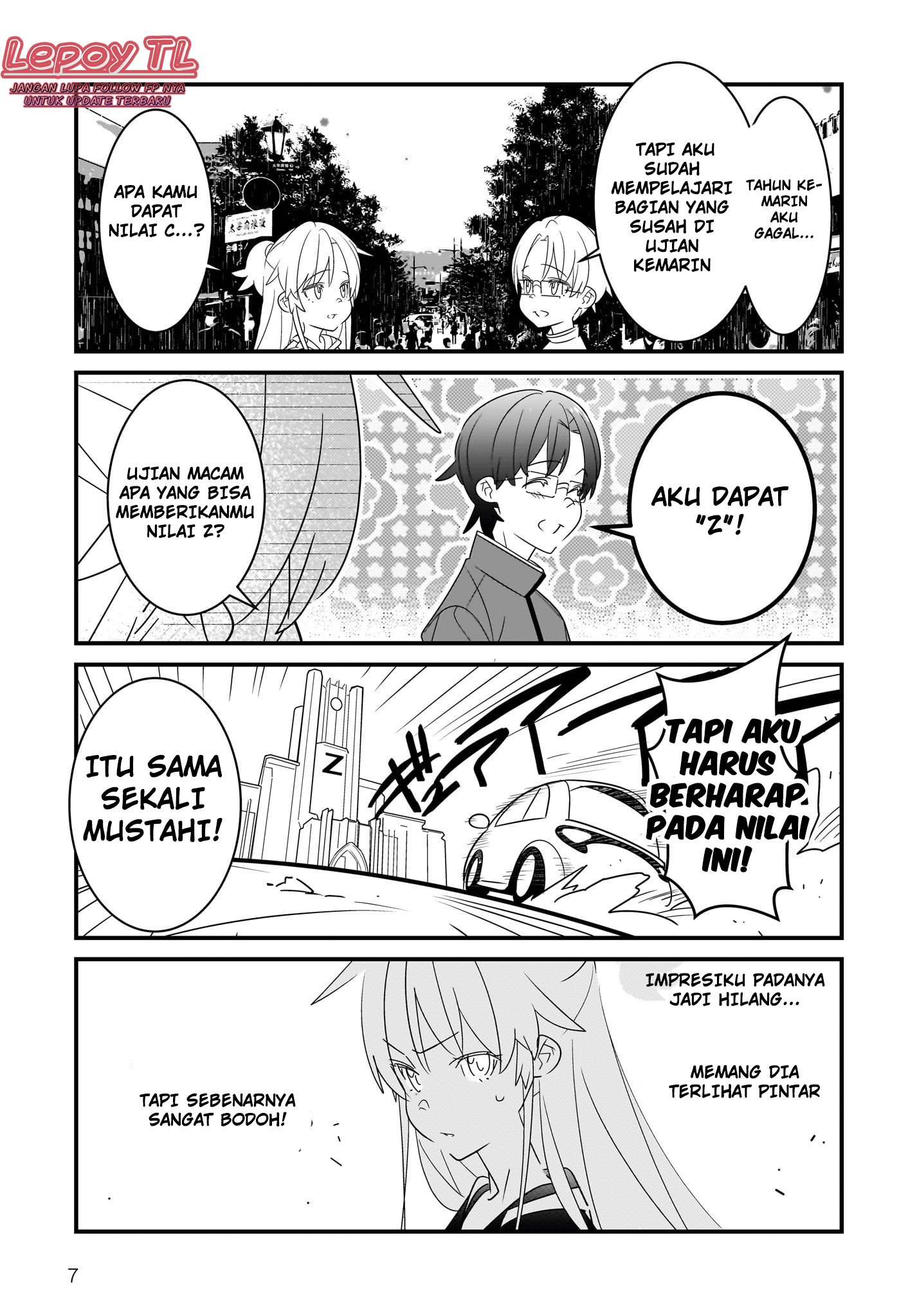 Angel Beats! Spin-off!!: Tabisuru Tenshi-chan Chapter 2.1 - halaman 9