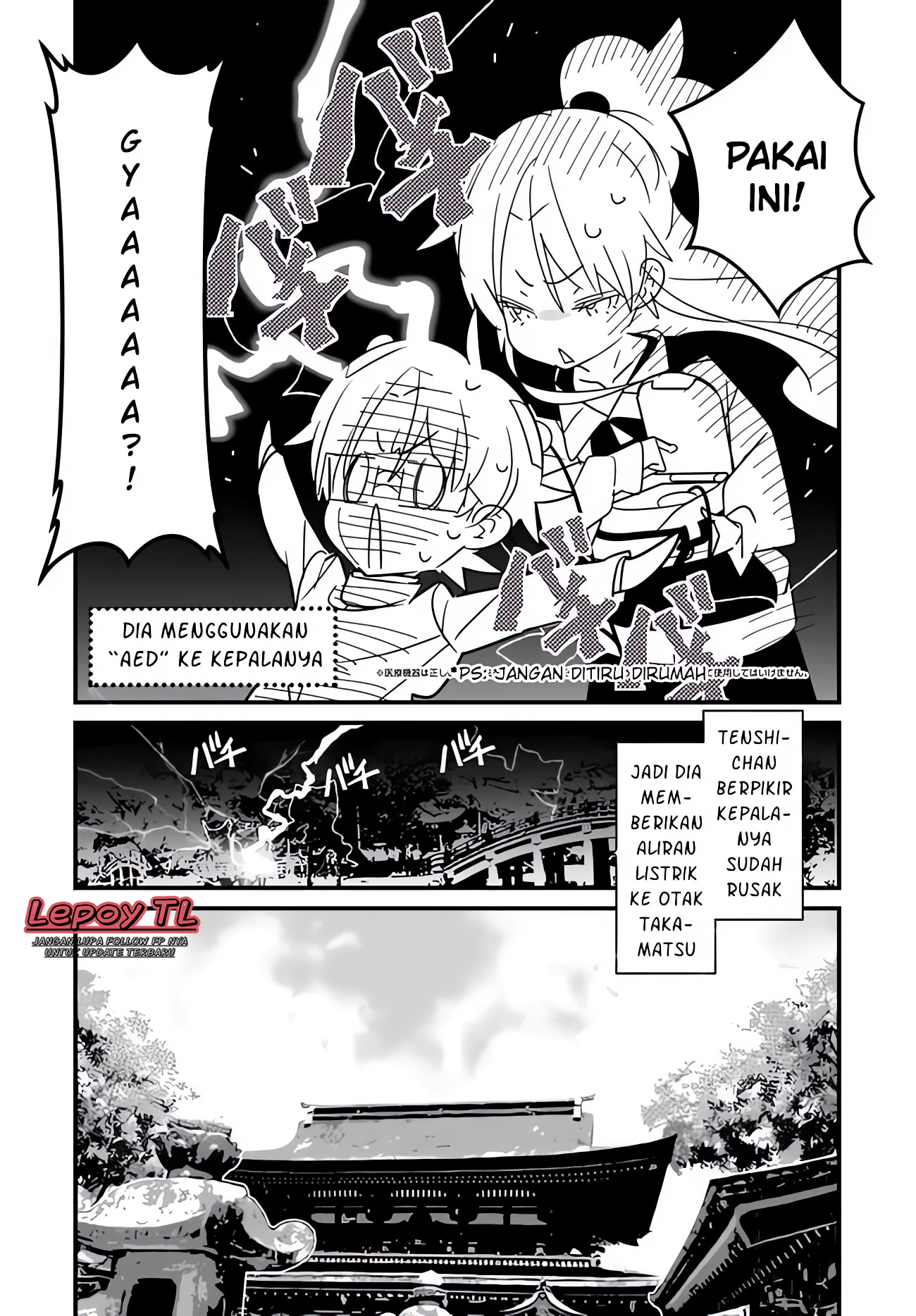 Angel Beats! Spin-off!!: Tabisuru Tenshi-chan Chapter 2.2 - halaman 10