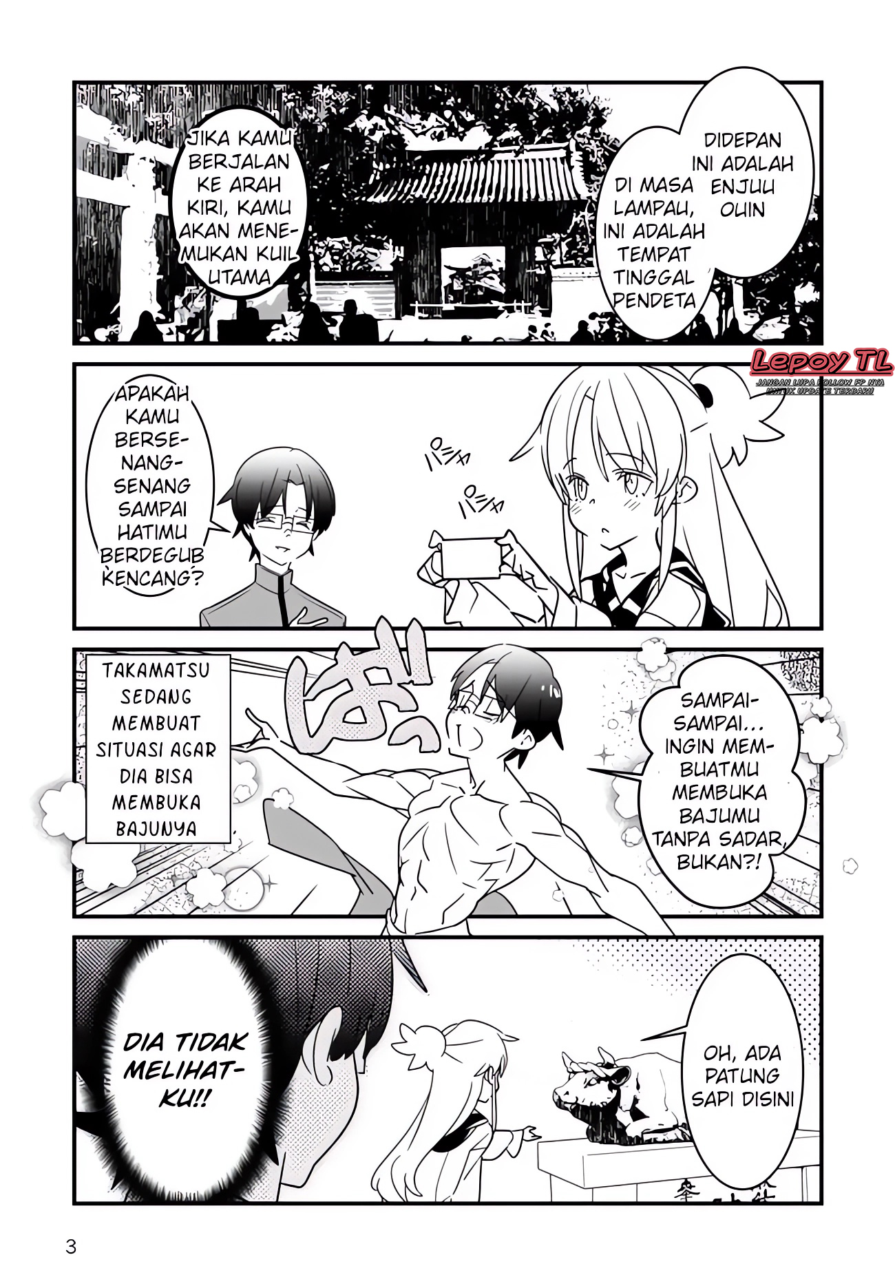 Angel Beats! Spin-off!!: Tabisuru Tenshi-chan Chapter 2.2 - halaman 5