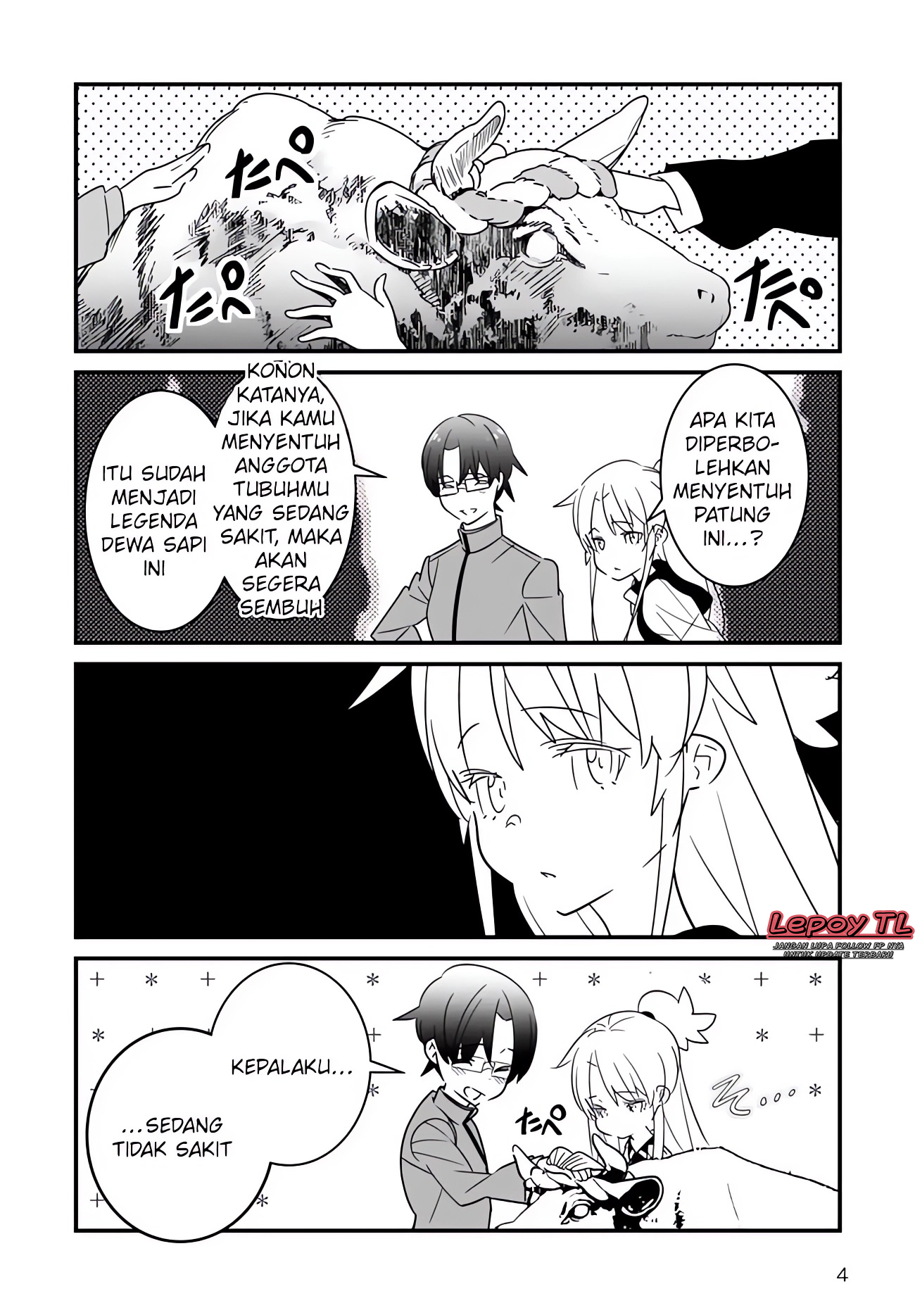 Angel Beats! Spin-off!!: Tabisuru Tenshi-chan Chapter 2.2 - halaman 6