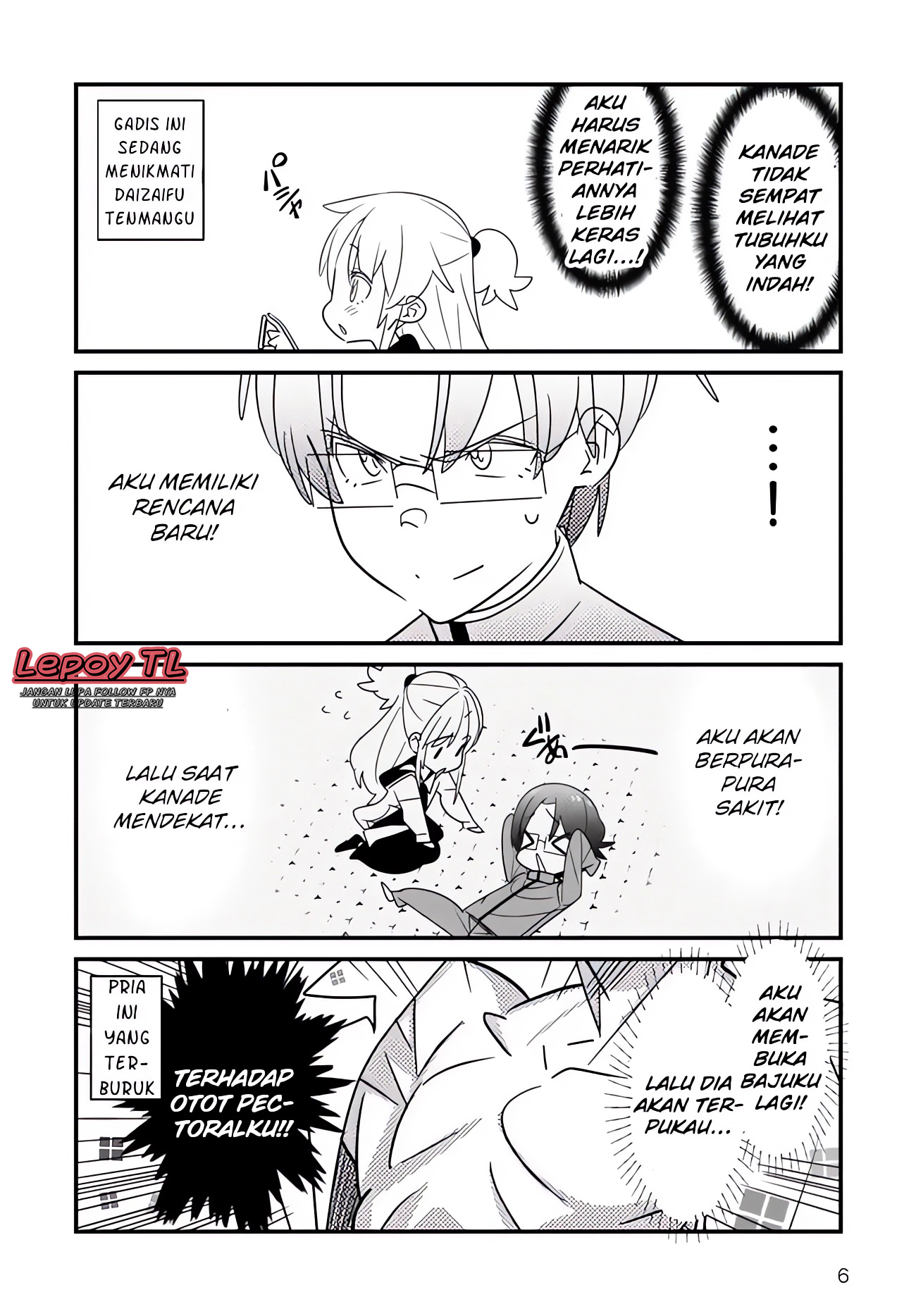 Angel Beats! Spin-off!!: Tabisuru Tenshi-chan Chapter 2.2 - halaman 8