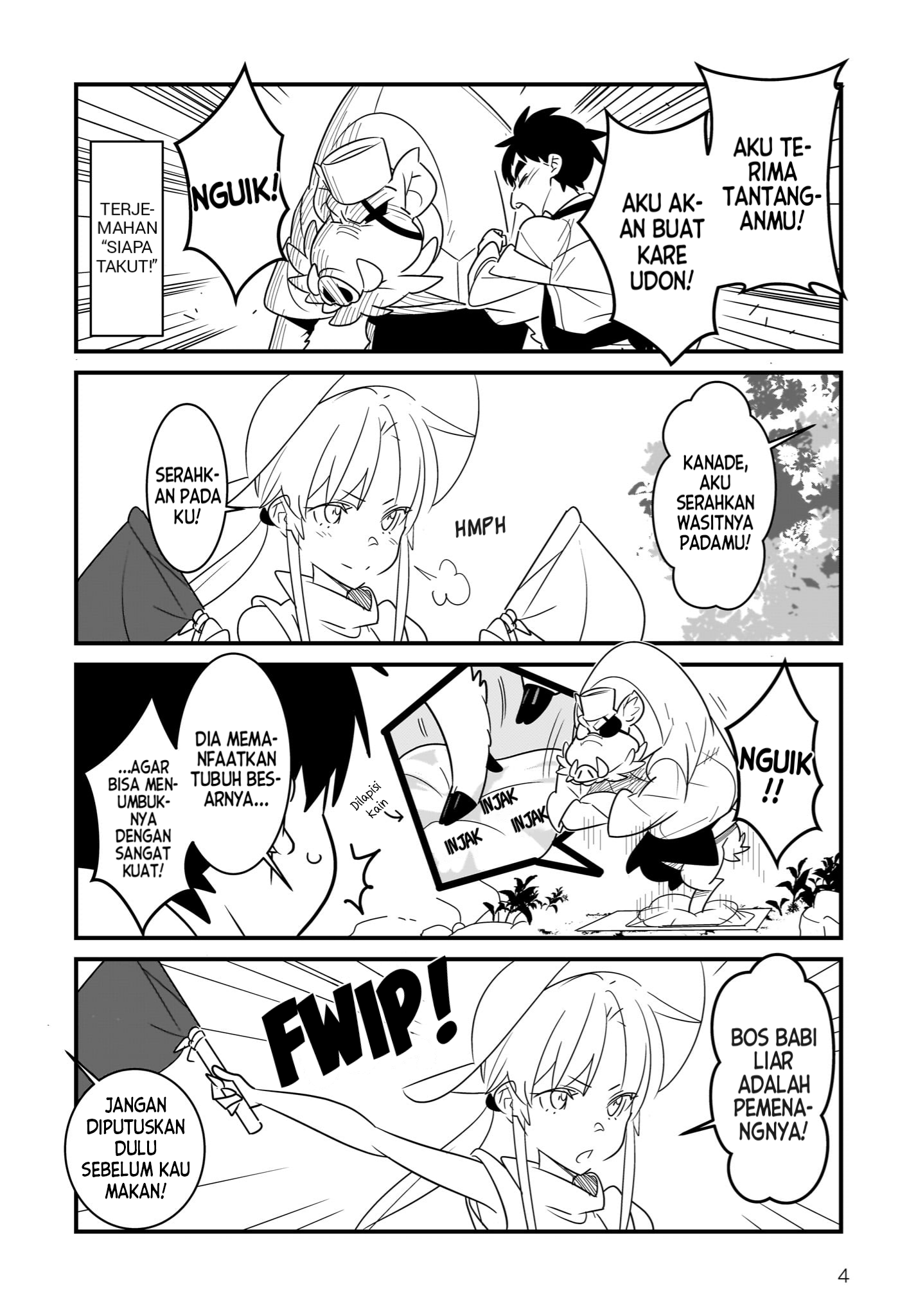 Angel Beats! Spin-off!!: Tabisuru Tenshi-chan Chapter 3.2 - halaman 4