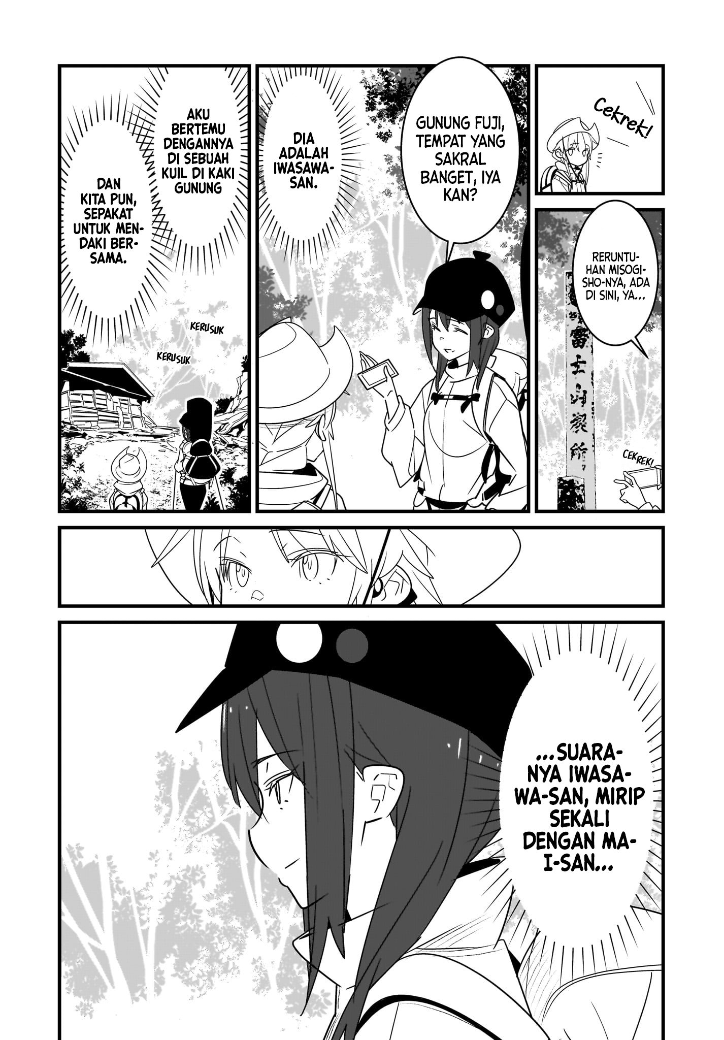 Angel Beats! Spin-off!!: Tabisuru Tenshi-chan Chapter 4.1 - halaman 2