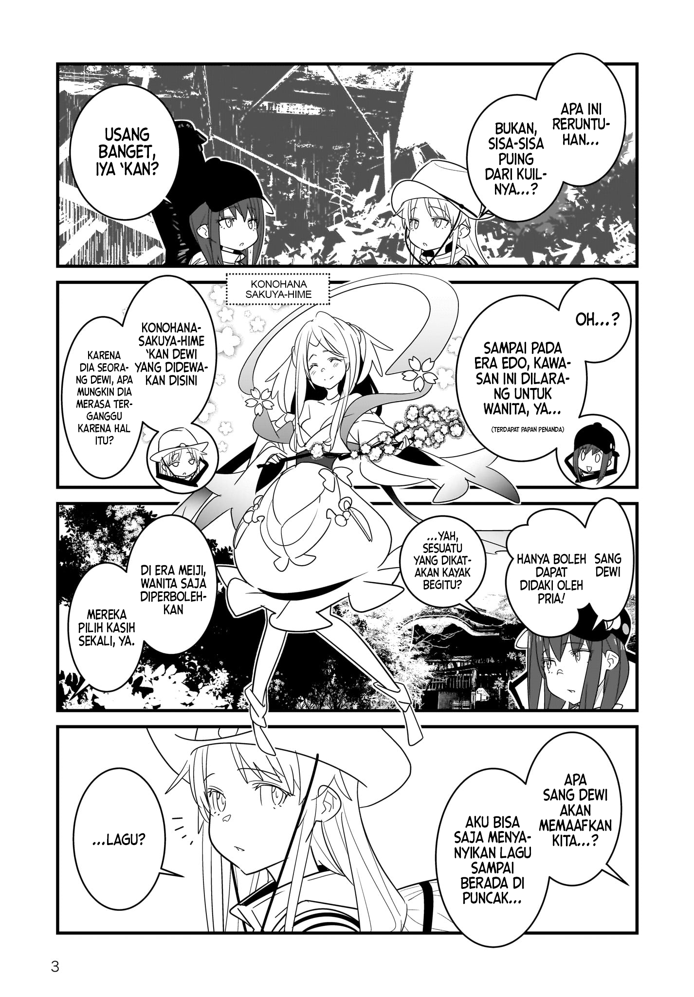 Angel Beats! Spin-off!!: Tabisuru Tenshi-chan Chapter 4.1 - halaman 3