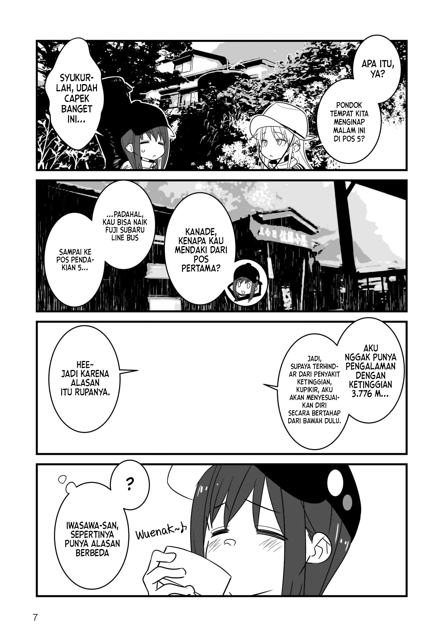 Angel Beats! Spin-off!!: Tabisuru Tenshi-chan Chapter 4.1 - halaman 7