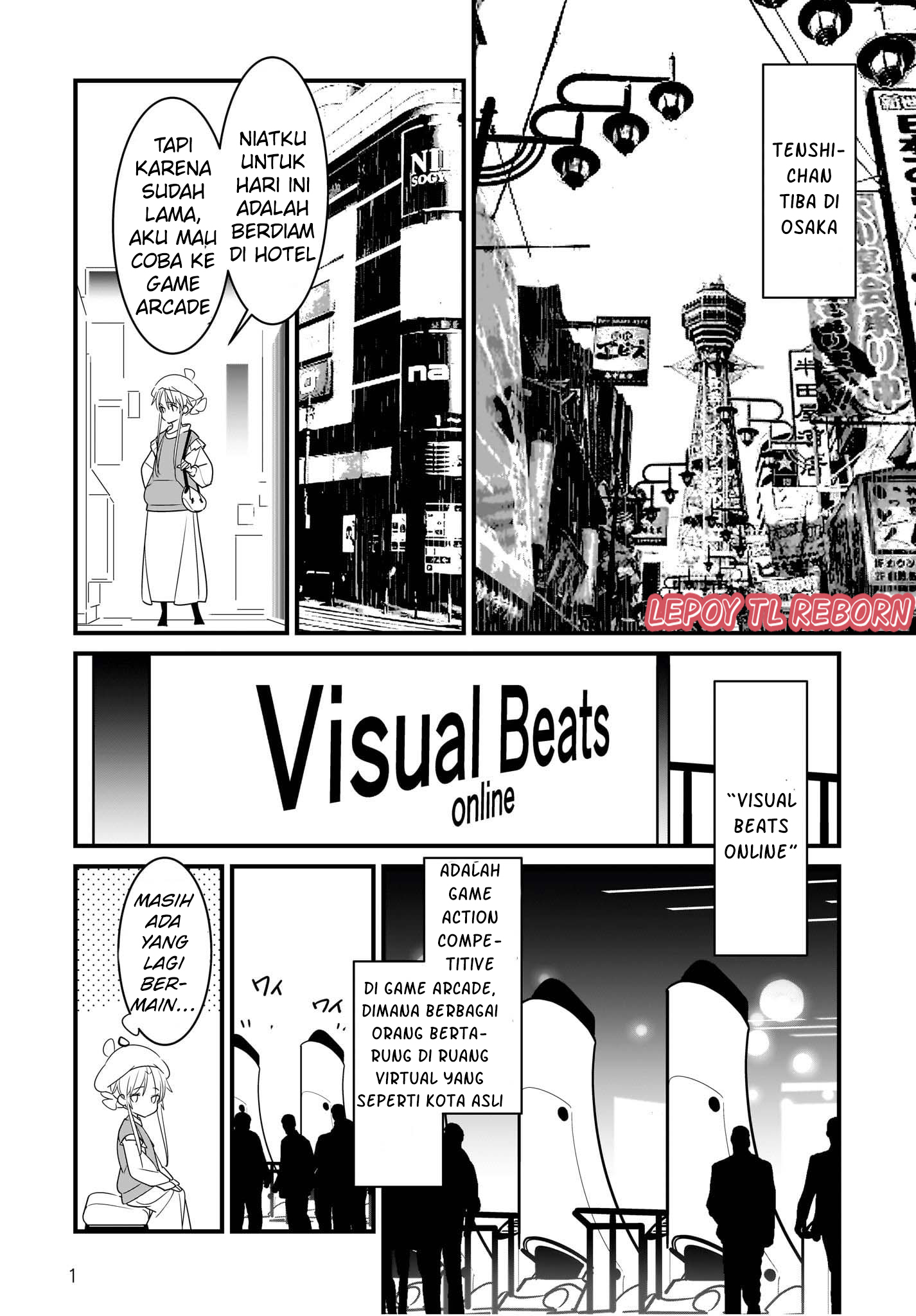 Angel Beats! Spin-off!!: Tabisuru Tenshi-chan Chapter 5.1 - halaman 2
