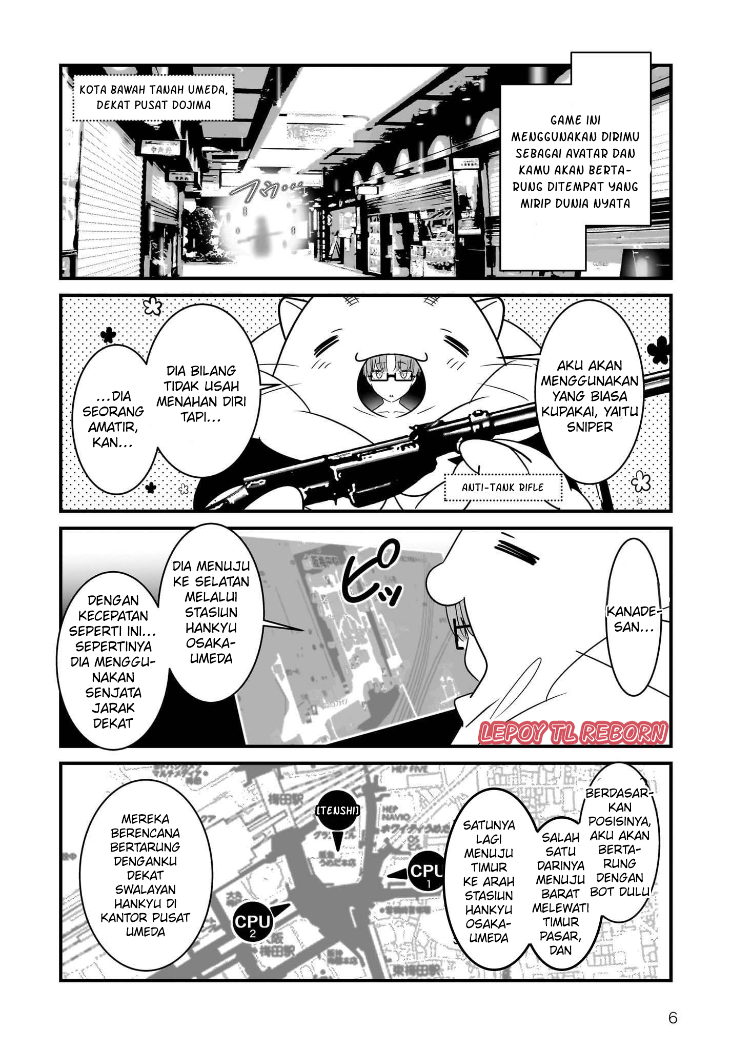 Angel Beats! Spin-off!!: Tabisuru Tenshi-chan Chapter 5.1 - halaman 7