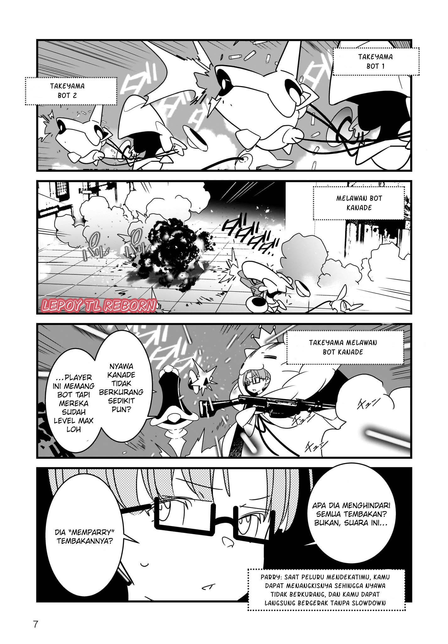 Angel Beats! Spin-off!!: Tabisuru Tenshi-chan Chapter 5.1 - halaman 8