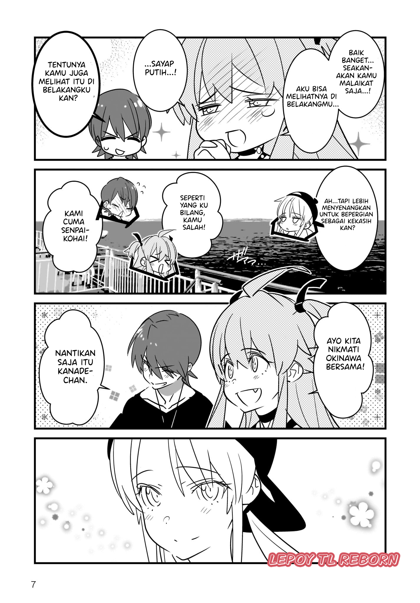Angel Beats! Spin-off!!: Tabisuru Tenshi-chan Chapter 6.1 - halaman 8