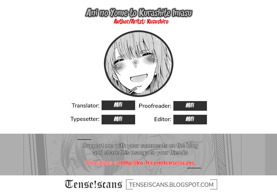 Ani no Yome to Kurashiteimasu. Chapter 14 - halaman 1