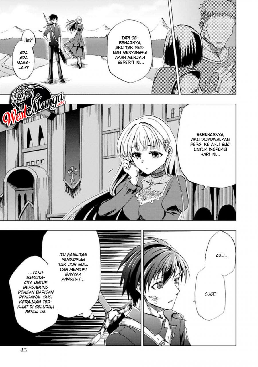 Ankoku Kishi no Ore desu Ga Saikyou no Seikishi wo Mezashimasu Chapter 1.2 - halaman 17