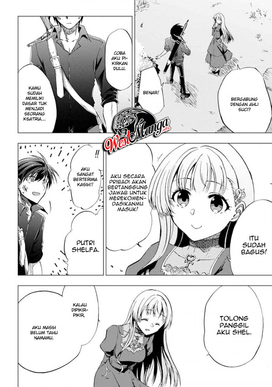 Ankoku Kishi no Ore desu Ga Saikyou no Seikishi wo Mezashimasu Chapter 1.2 - halaman 20