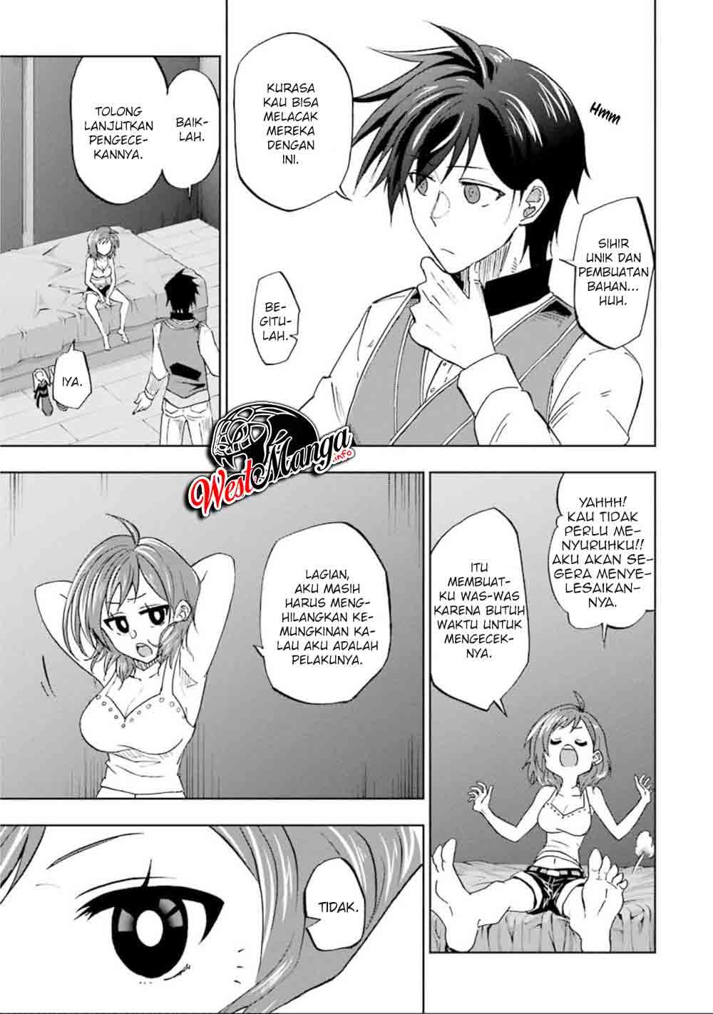 Ankoku Kishi no Ore desu Ga Saikyou no Seikishi wo Mezashimasu Chapter 13 - halaman 15