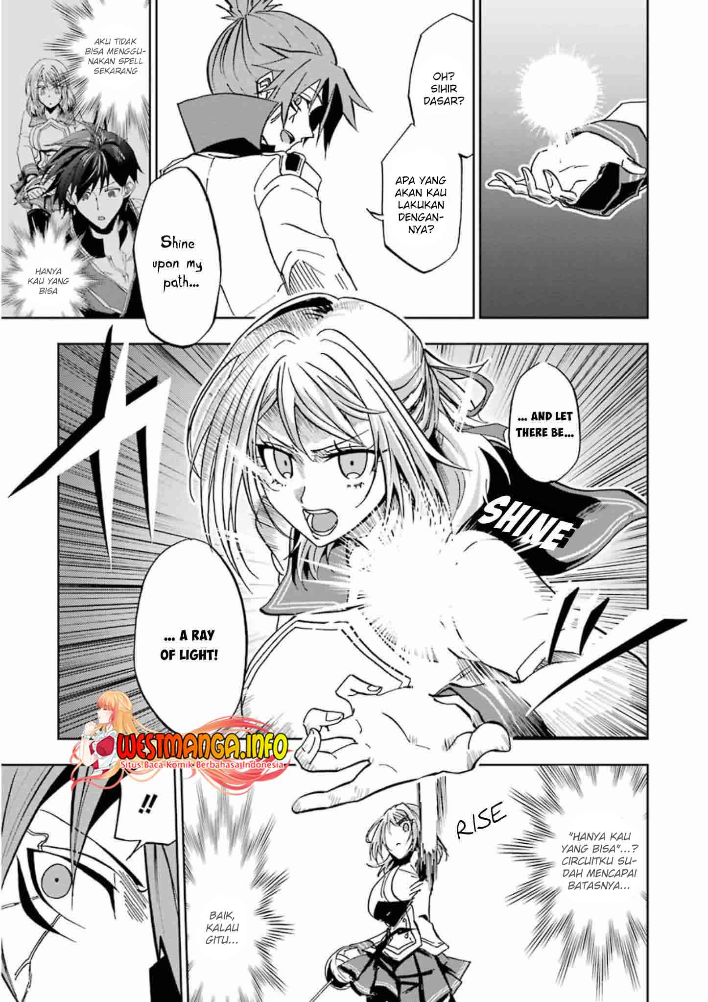 Ankoku Kishi no Ore desu Ga Saikyou no Seikishi wo Mezashimasu Chapter 22 - halaman 11