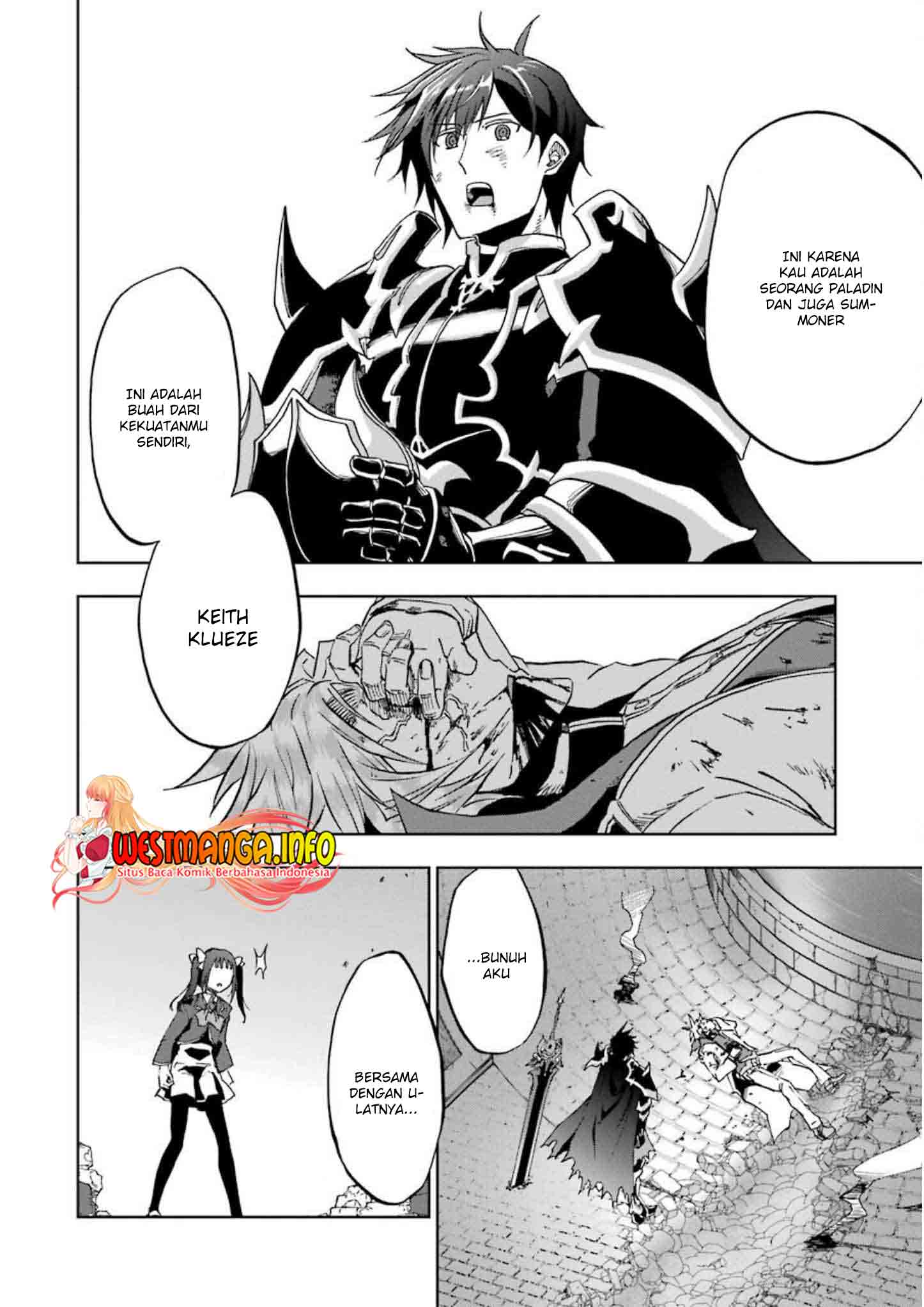 Ankoku Kishi no Ore desu Ga Saikyou no Seikishi wo Mezashimasu Chapter 25 - halaman 32