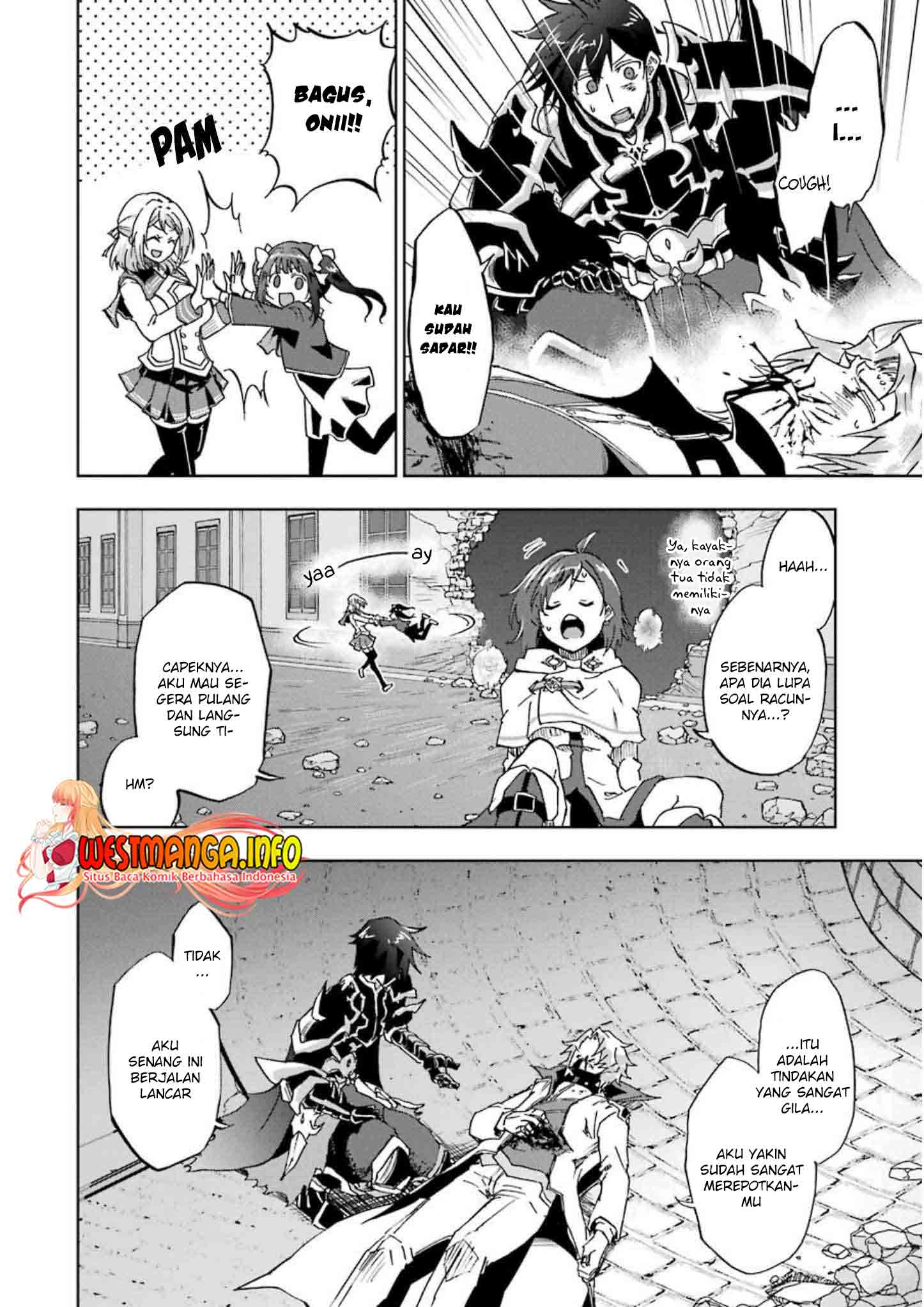 Ankoku Kishi no Ore desu Ga Saikyou no Seikishi wo Mezashimasu Chapter 25 - halaman 38