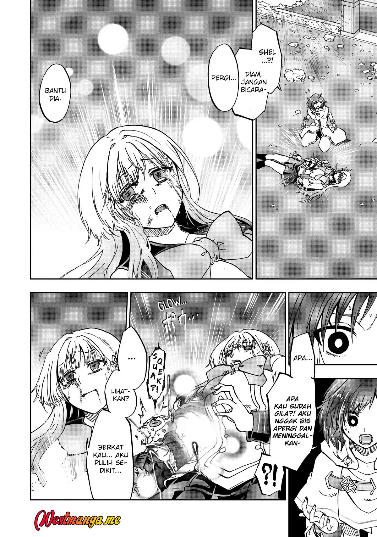 Ankoku Kishi no Ore desu Ga Saikyou no Seikishi wo Mezashimasu Chapter 27 - halaman 22