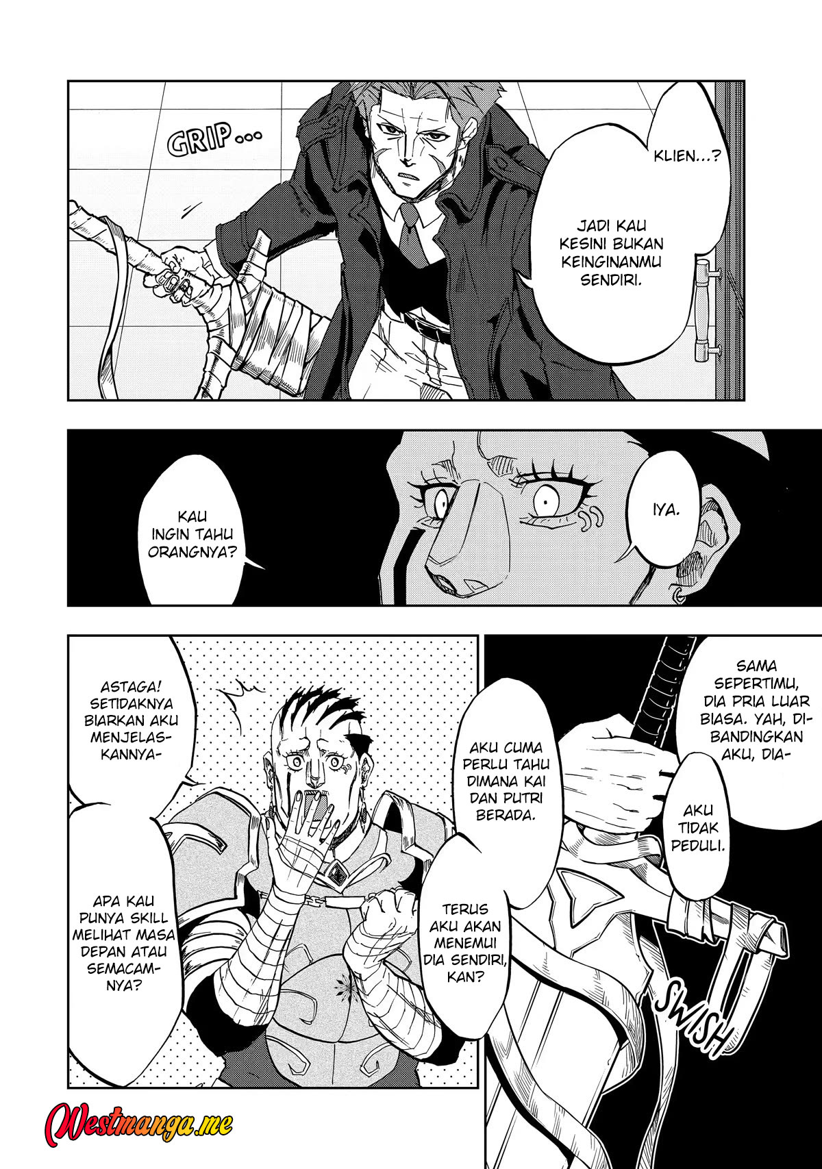 Ankoku Kishi no Ore desu Ga Saikyou no Seikishi wo Mezashimasu Chapter 28 - halaman 6