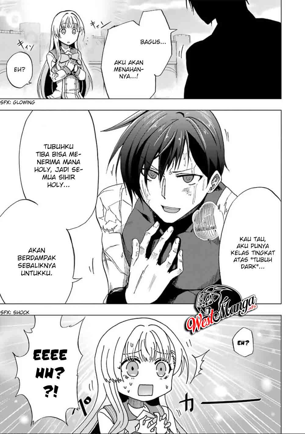 Ankoku Kishi no Ore desu Ga Saikyou no Seikishi wo Mezashimasu Chapter 3 - halaman 36