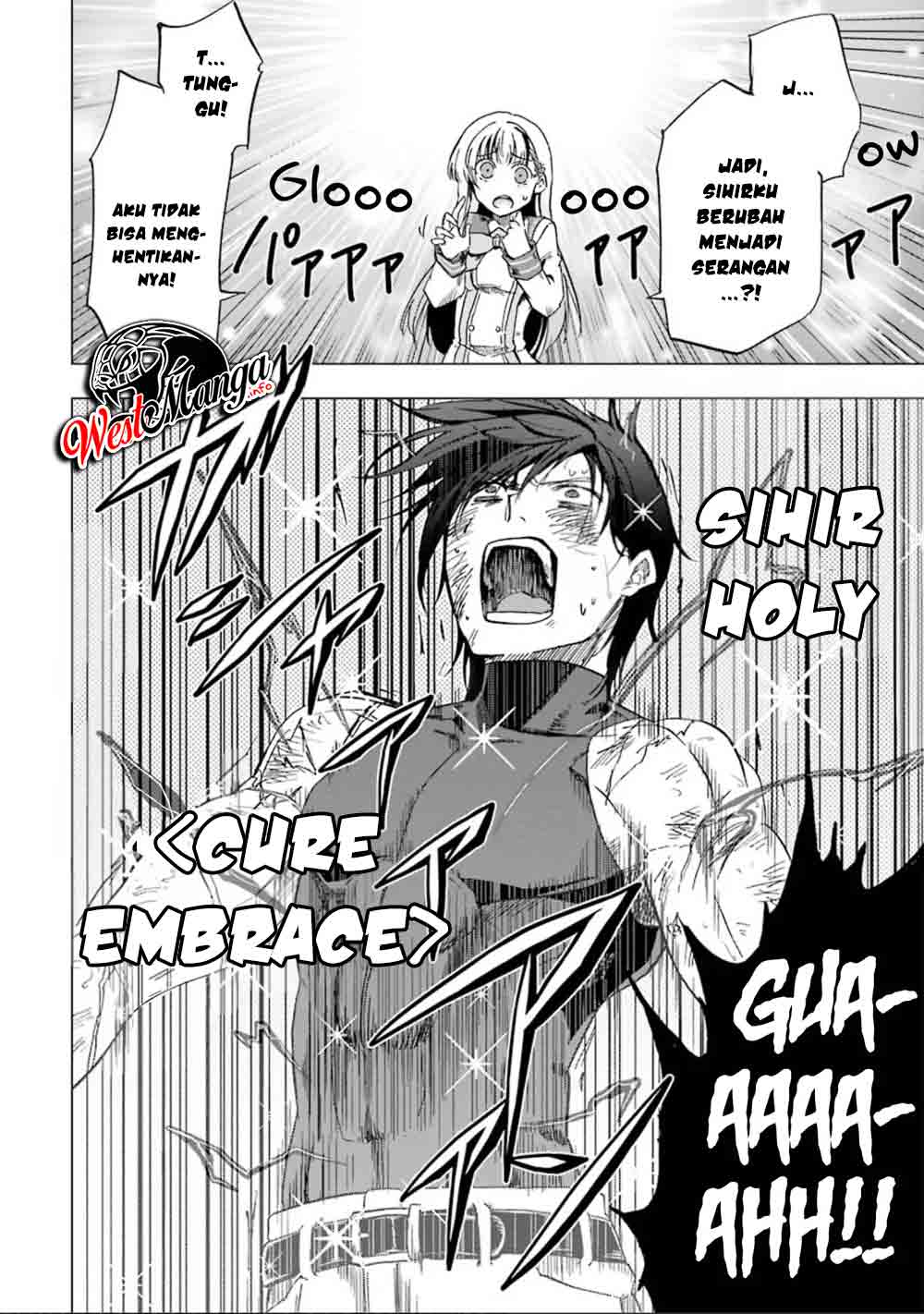 Ankoku Kishi no Ore desu Ga Saikyou no Seikishi wo Mezashimasu Chapter 3 - halaman 37