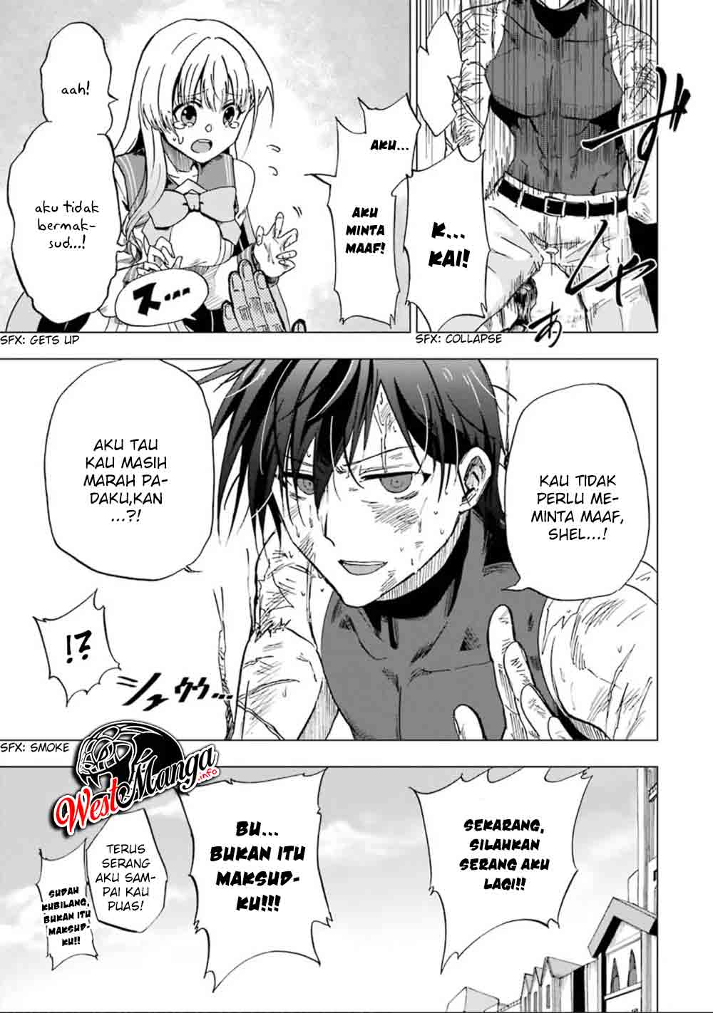 Ankoku Kishi no Ore desu Ga Saikyou no Seikishi wo Mezashimasu Chapter 3 - halaman 38