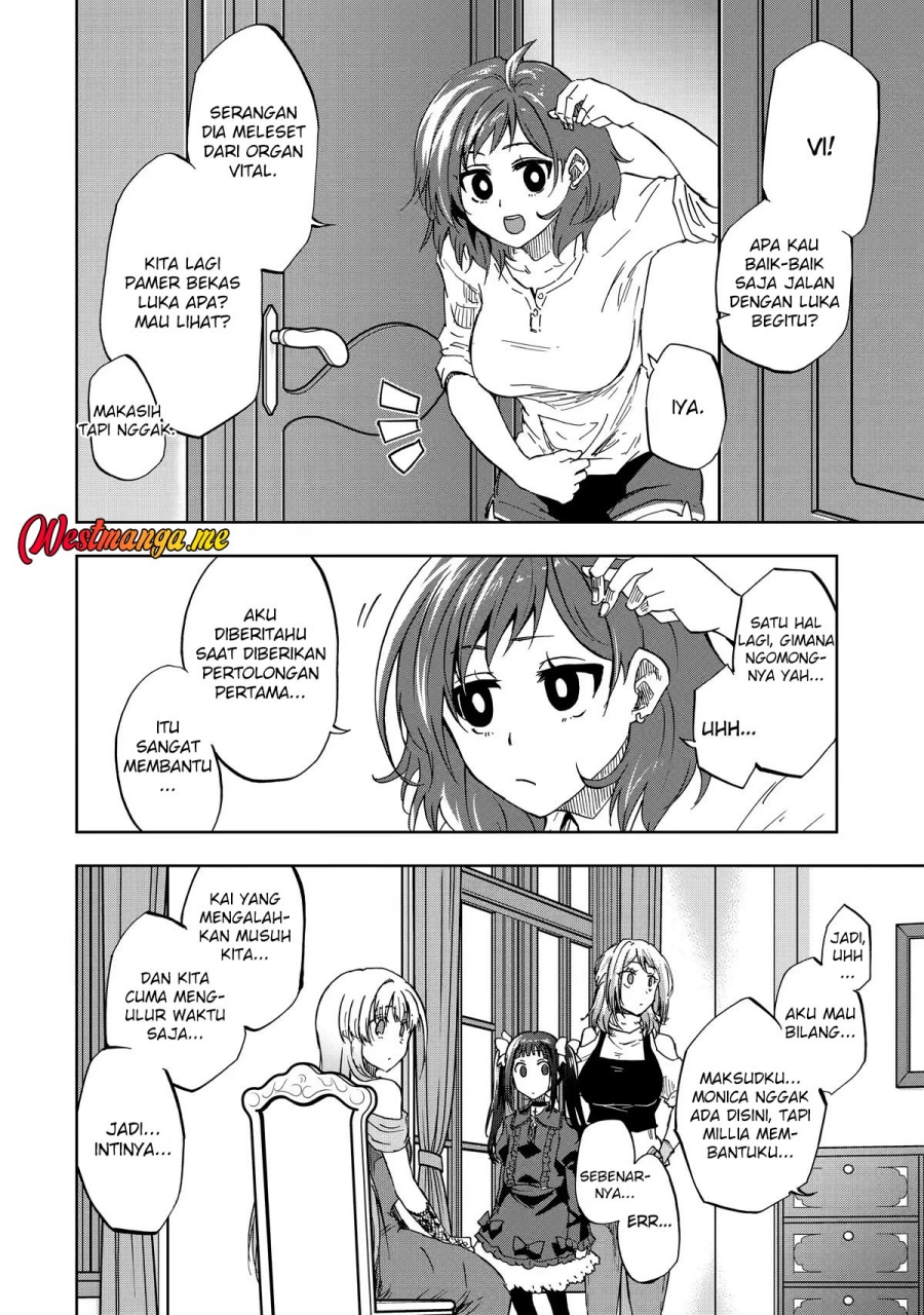Ankoku Kishi no Ore desu Ga Saikyou no Seikishi wo Mezashimasu Chapter 30 - halaman 32